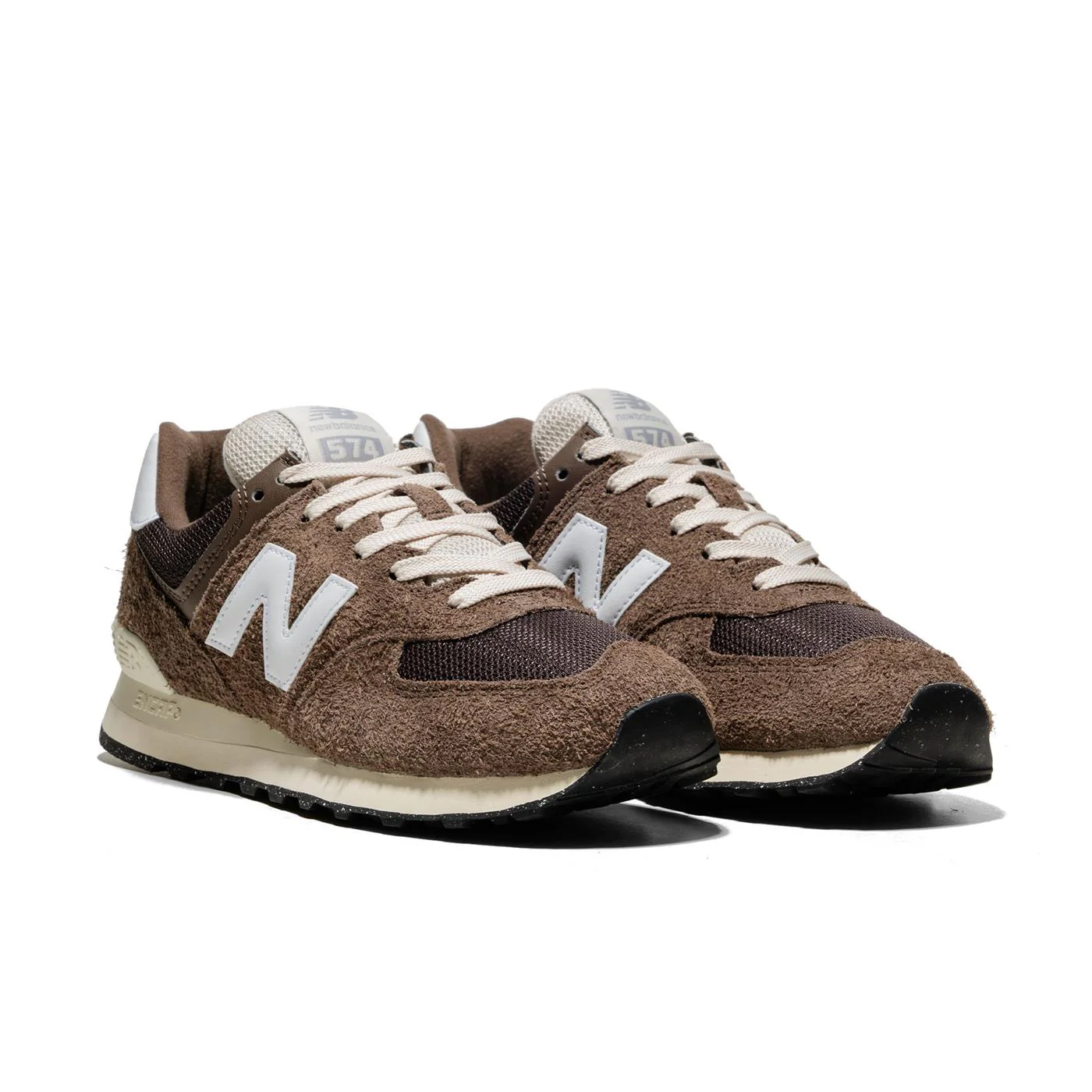 New Balance 574 Dark Mushroom/Angora - Image 3