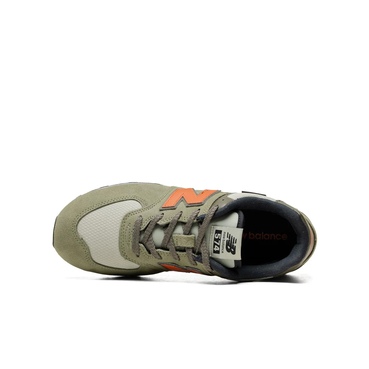 New Balance 574 Dark Olivine/Infield Clay - Image 5