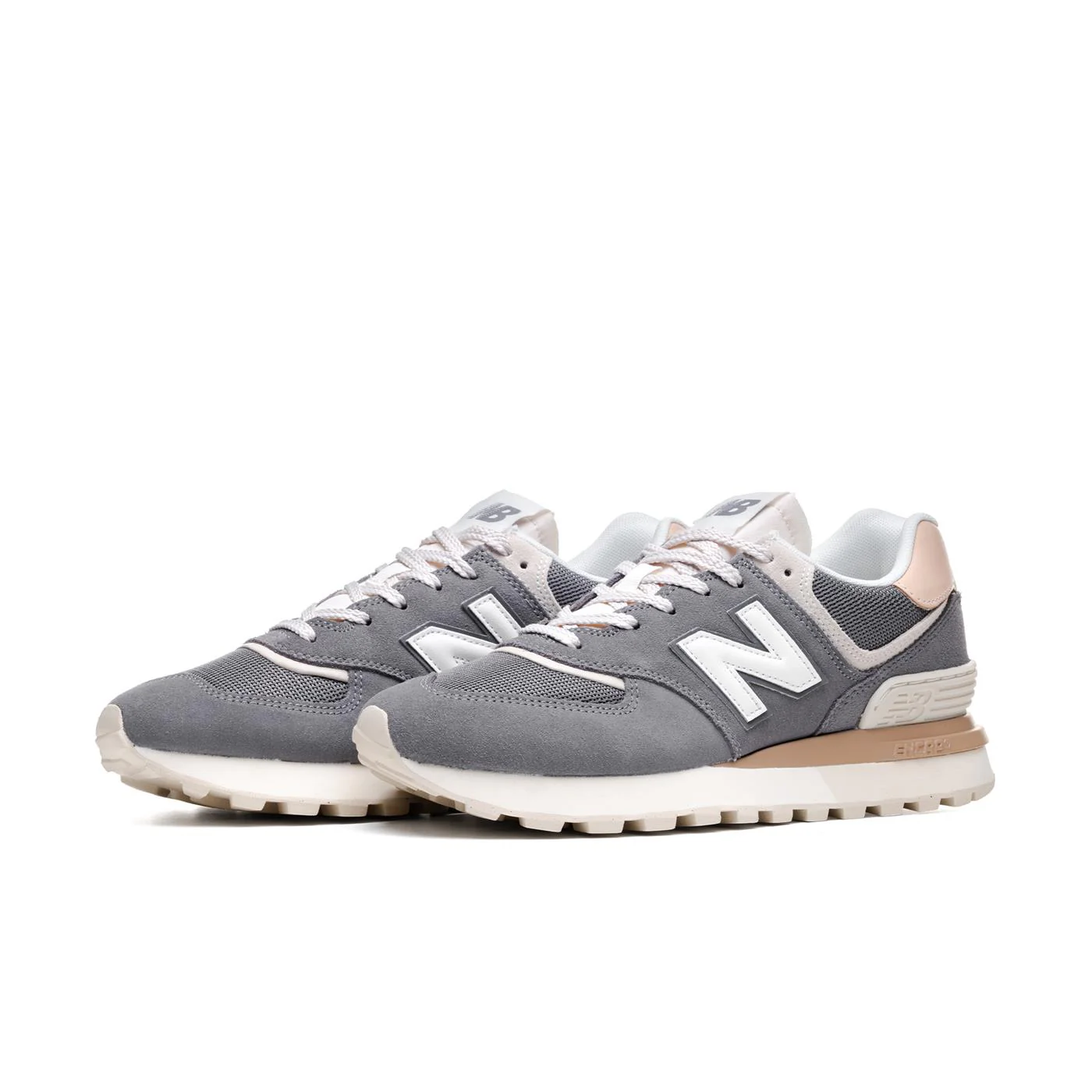 New Balance 574 Grey/White - Image 3