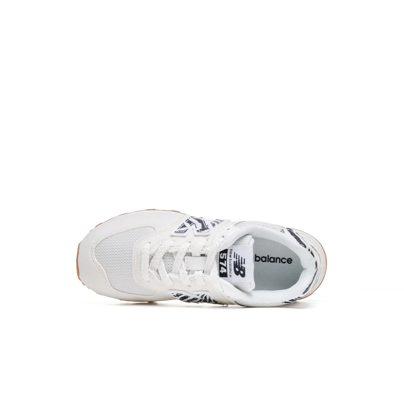 New Balance 574 Sea Salt/Black - Image 5