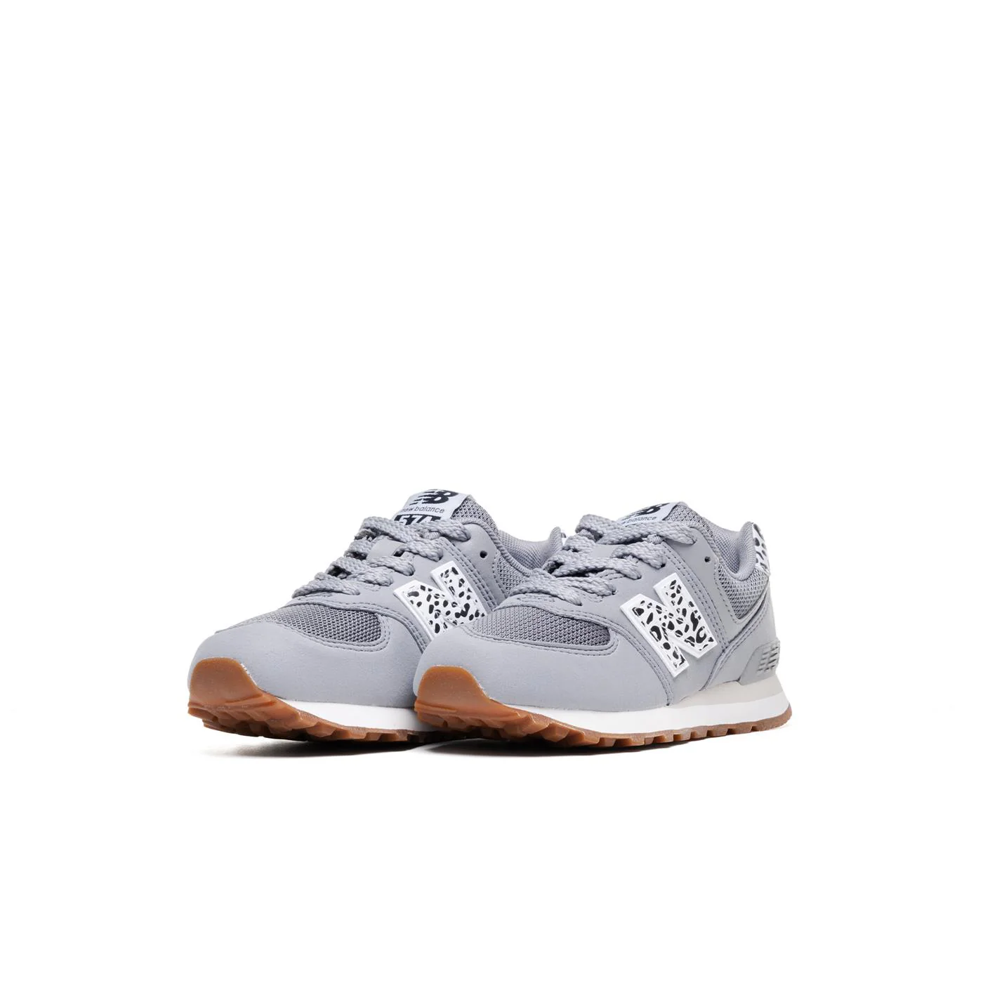 New Balance 574 Shadow Grey/White - Image 3
