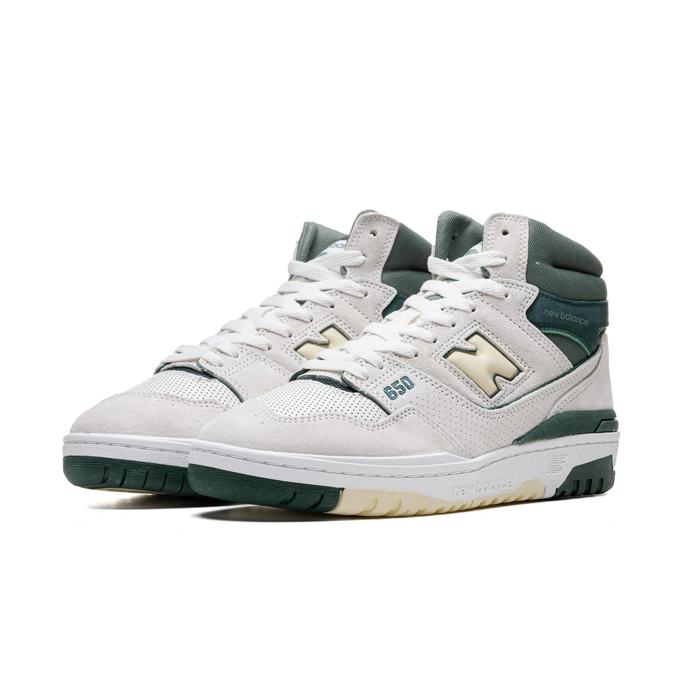 New Balance 650 Sea Salt/Nightwatch Green - Image 3