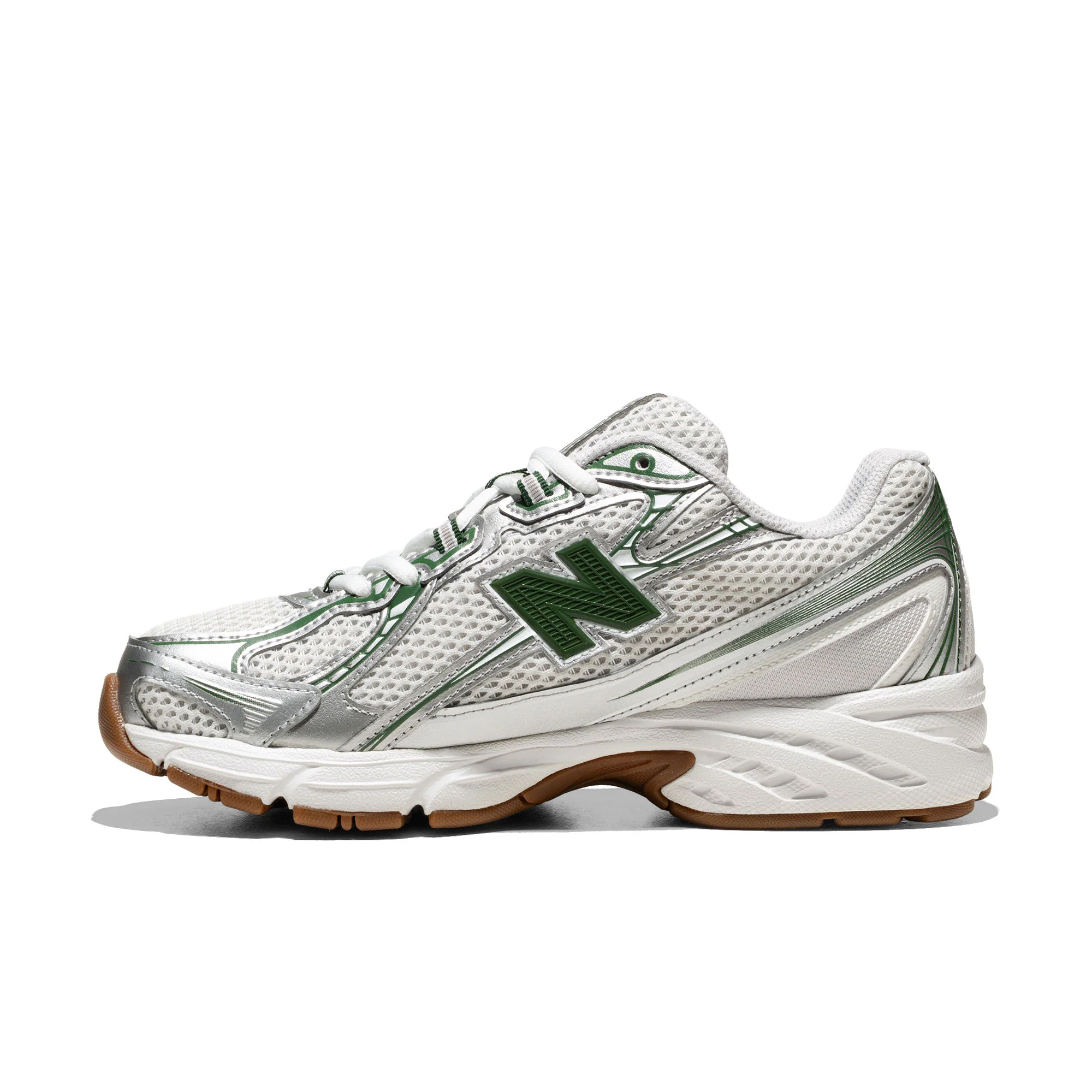 New Balance 740 Grey Matter/Dark Alpine Green - Image 3