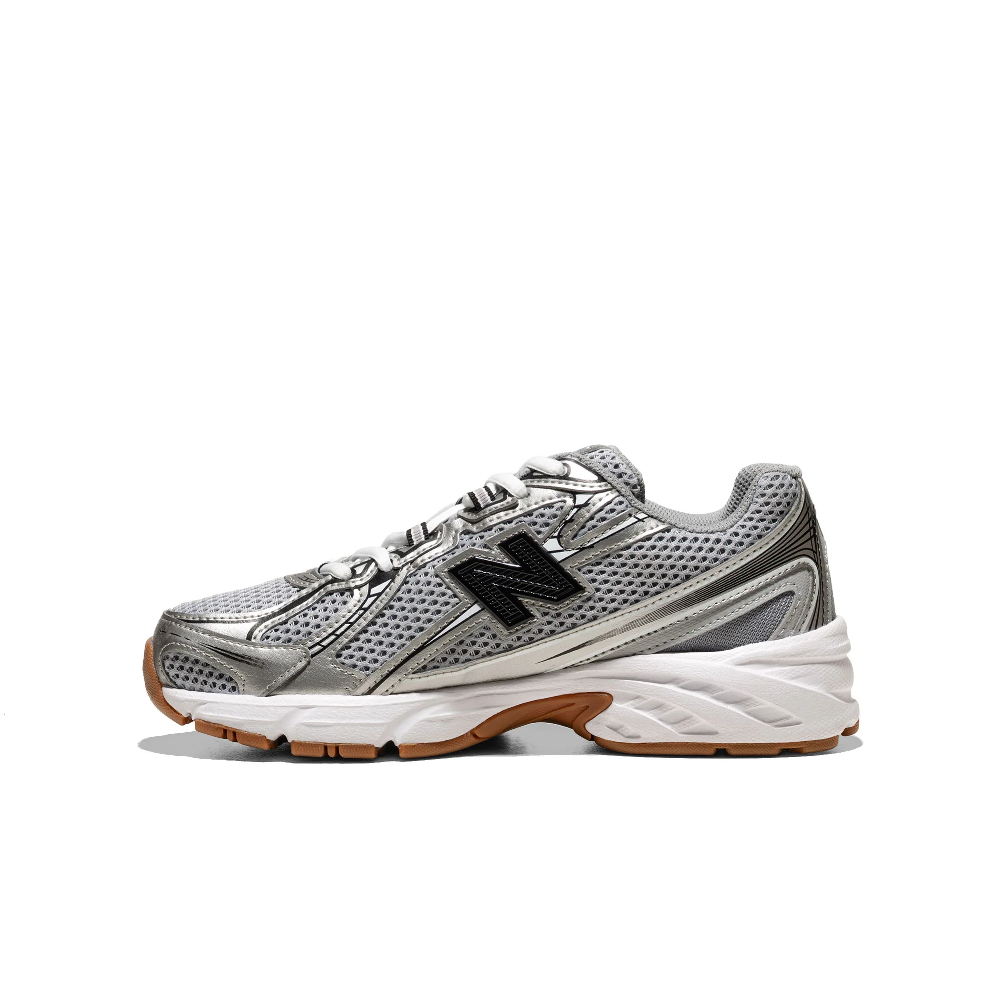New Balance 740 Silver Metallic/Black - Image 3