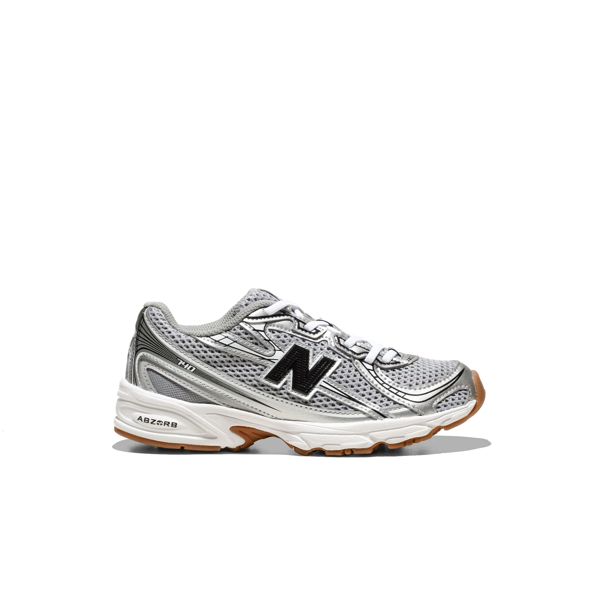 New Balance 740 Silver Metallic/Black