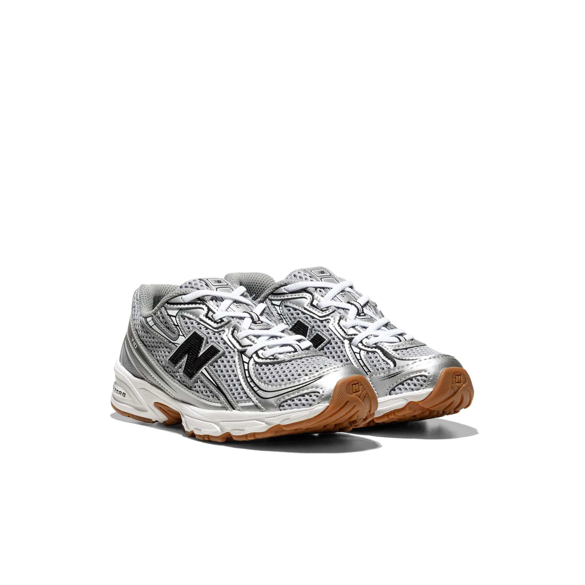 New Balance 740 Silver Metallic/Black - Image 2