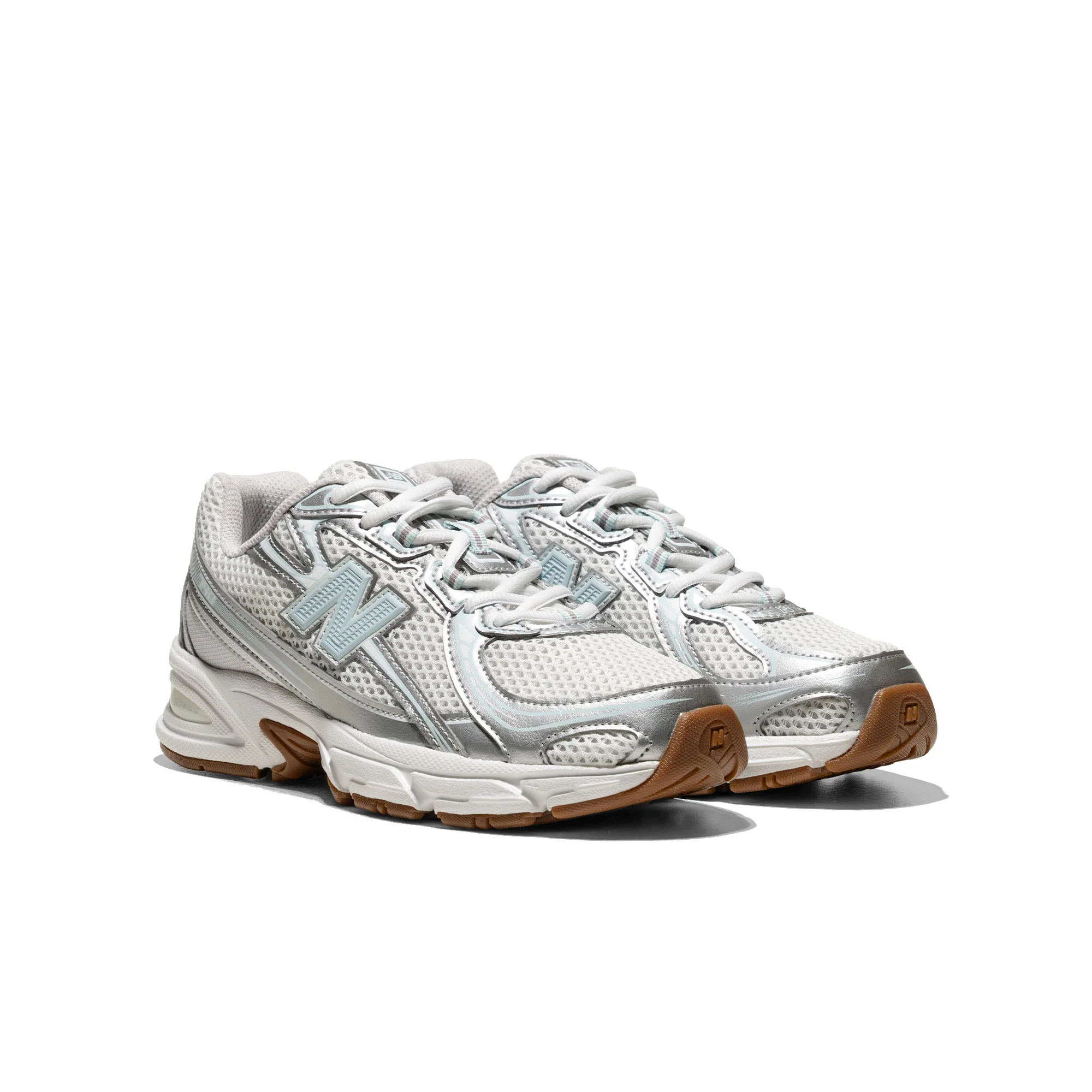 New Balance 740 Silver Metallic/Frosted Glass - Image 2