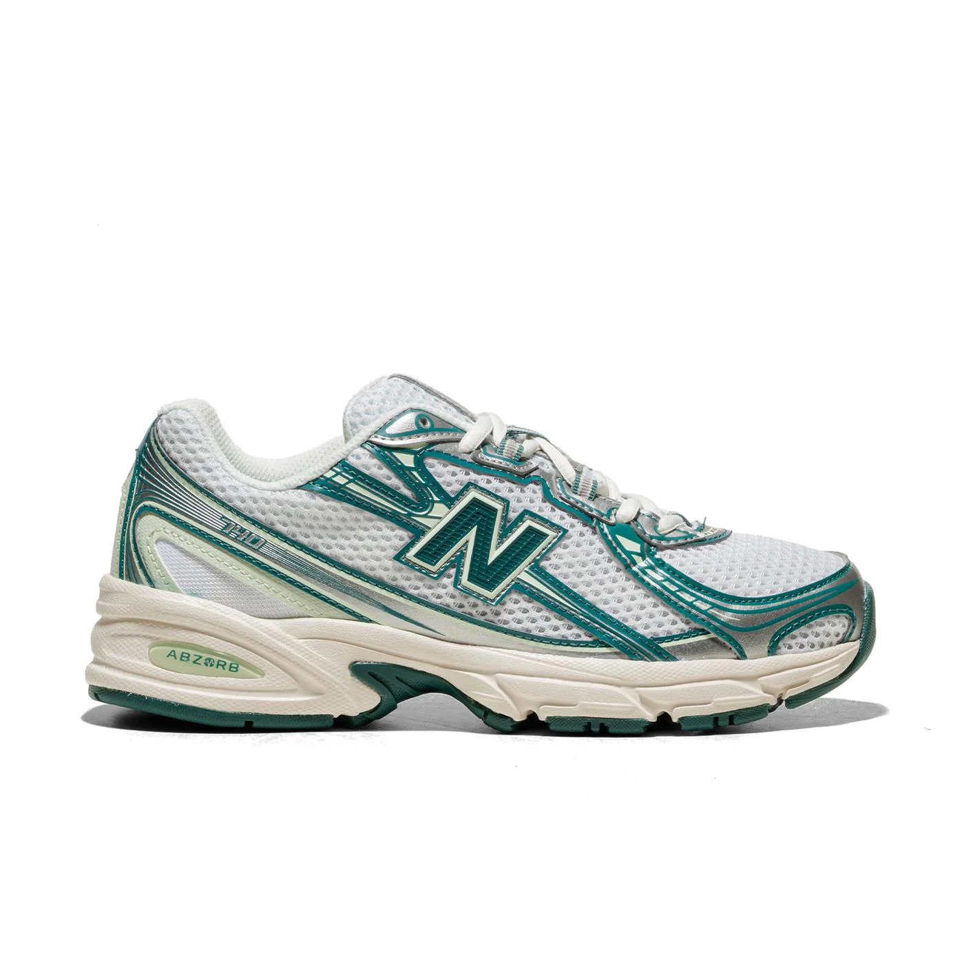 New Balance 740 V2 White/Marsh Green