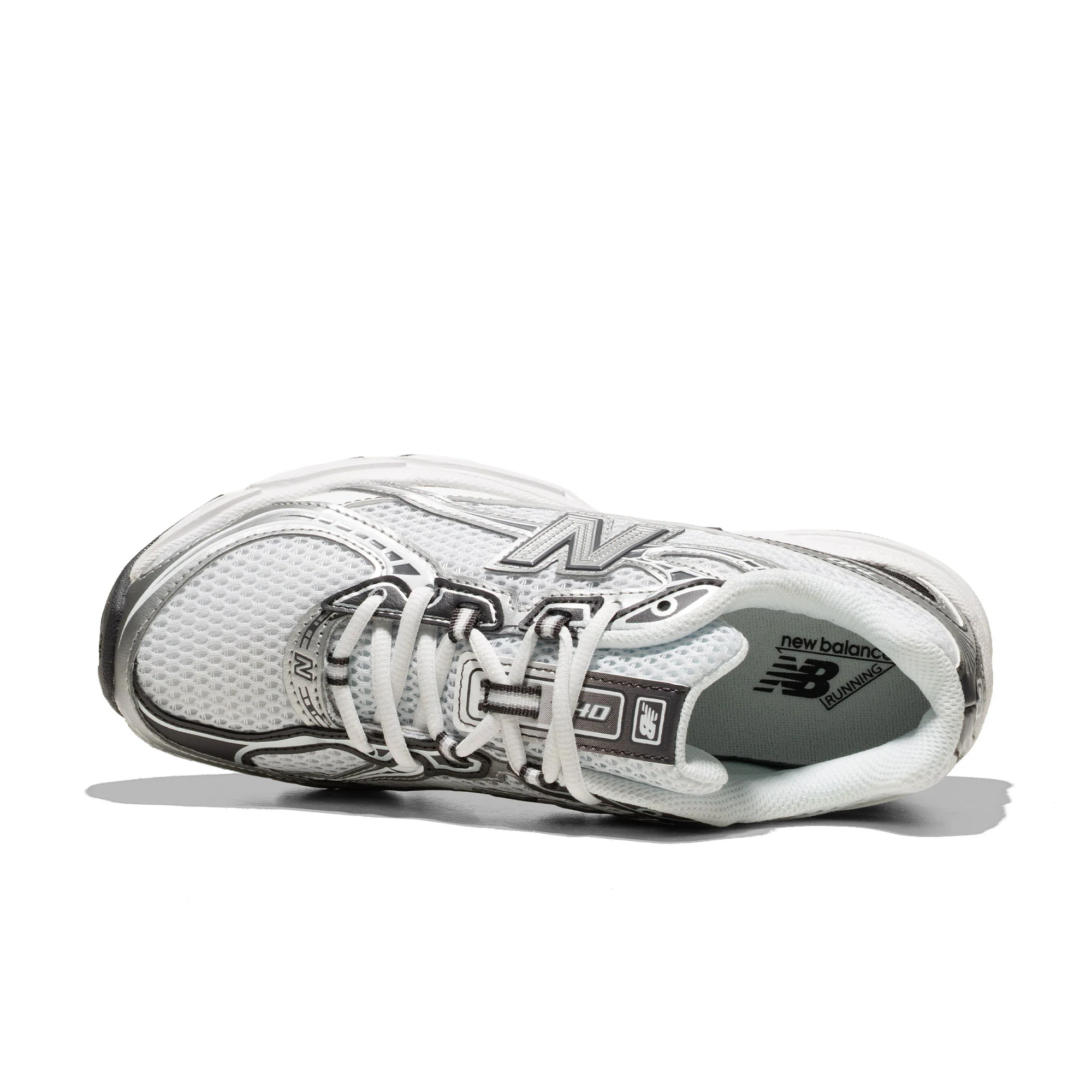 New Balance 740 White/Black Cement - Image 5