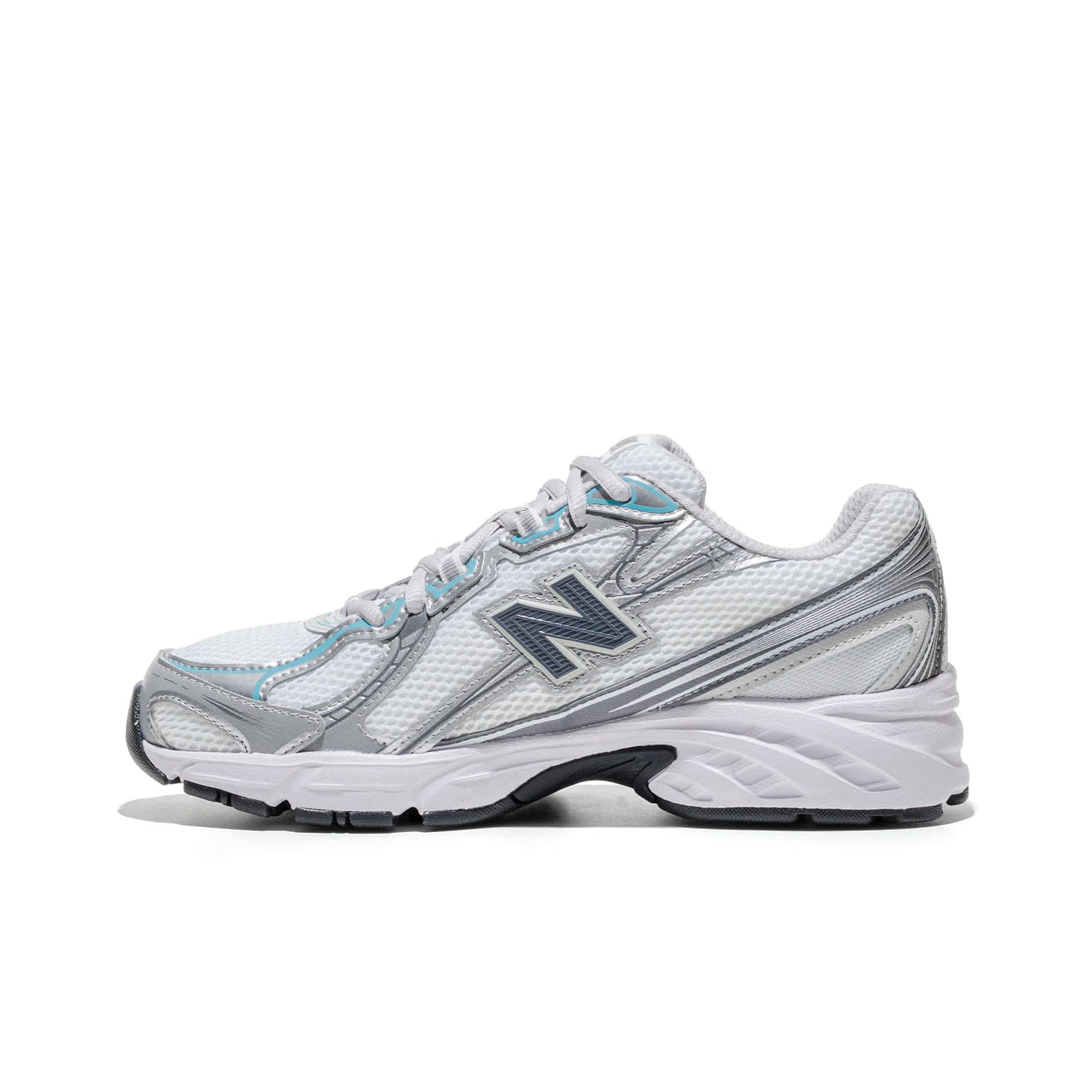New Balance 740 White/Castlerock - Image 2