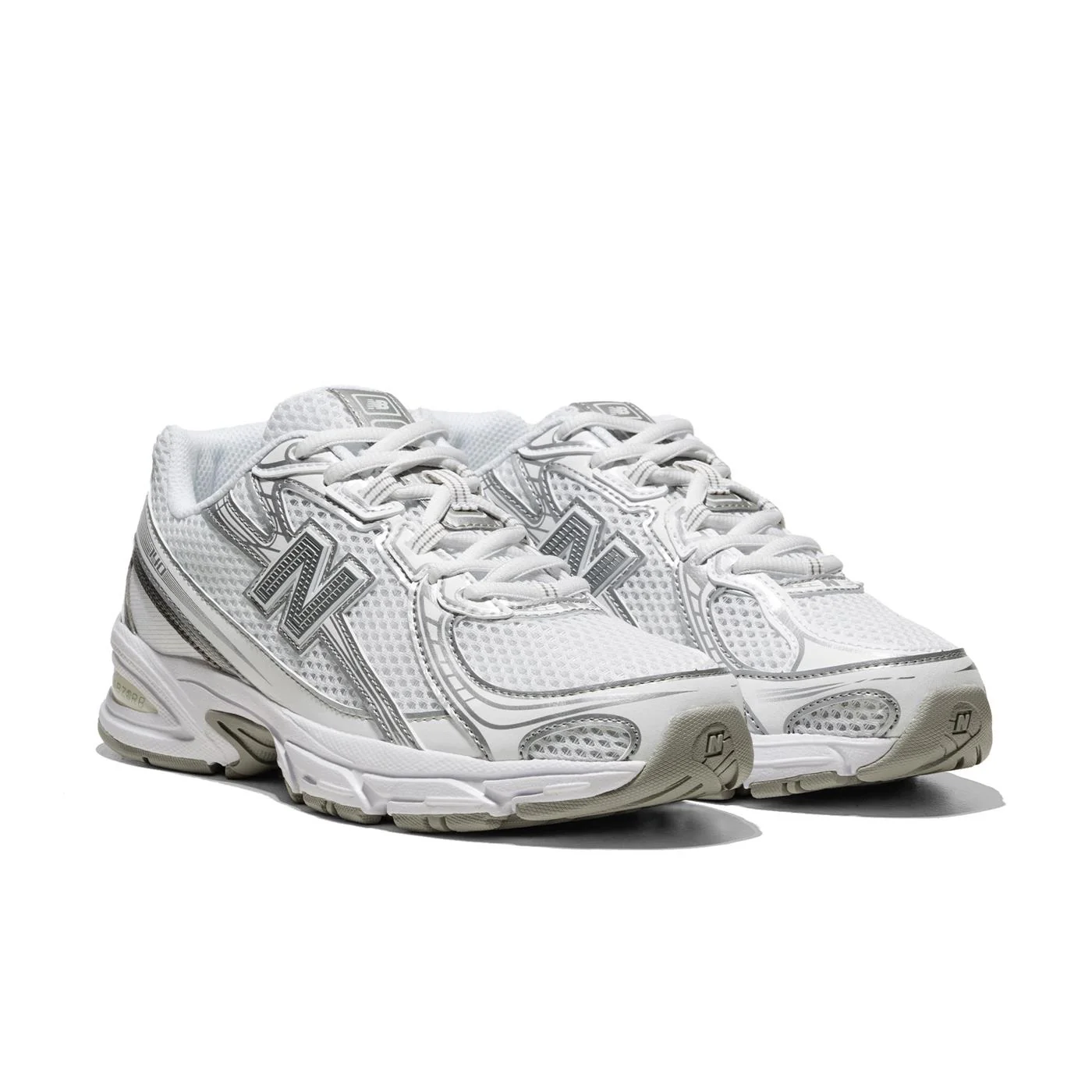 New Balance 740 White/Silver Metallic - Image 2