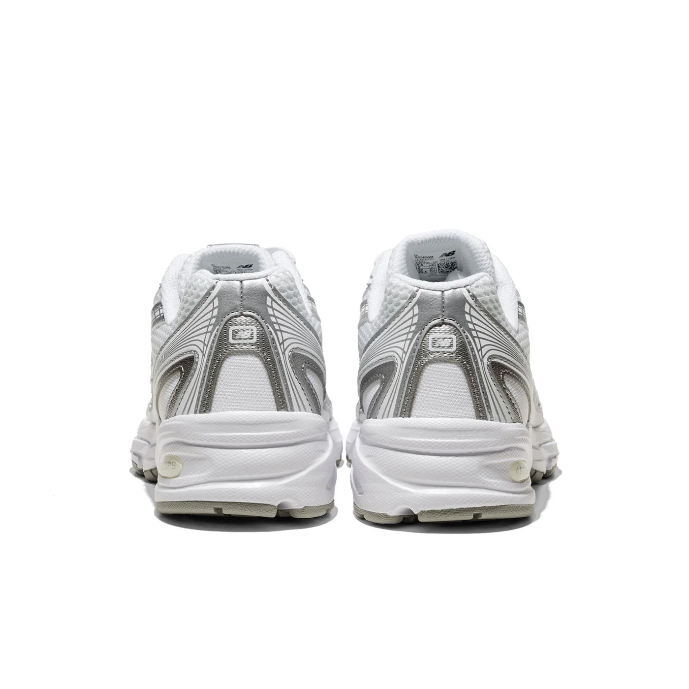 New Balance 740 White/Silver Metallic - Image 4