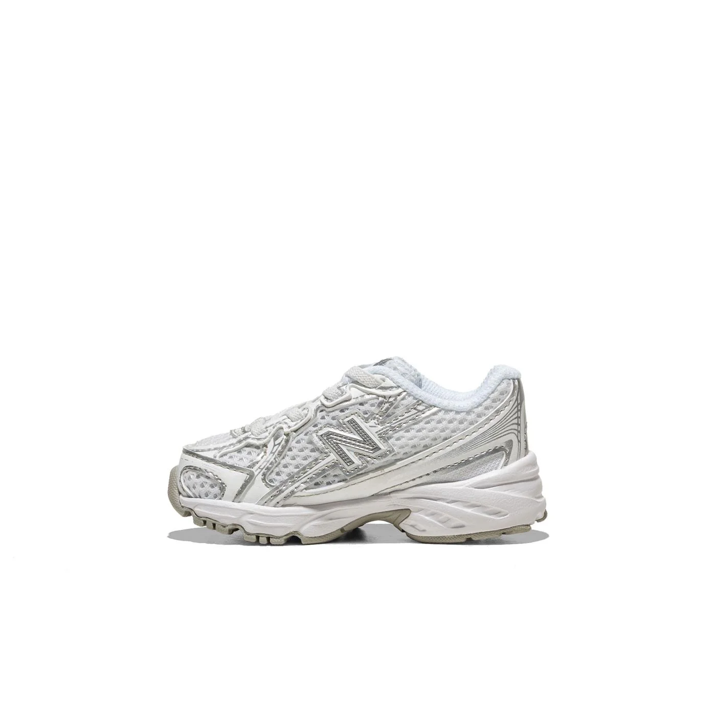 New Balance 740 White/Silver Metallic - Image 3