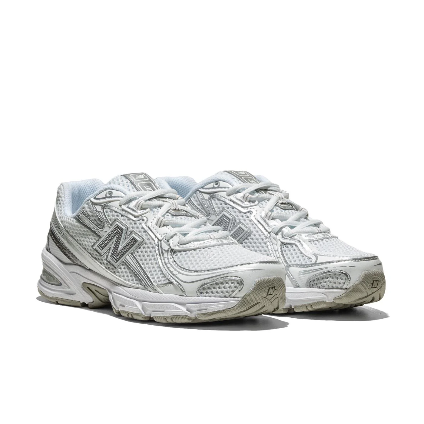 New Balance 740 White/Silver Metallic - Image 3