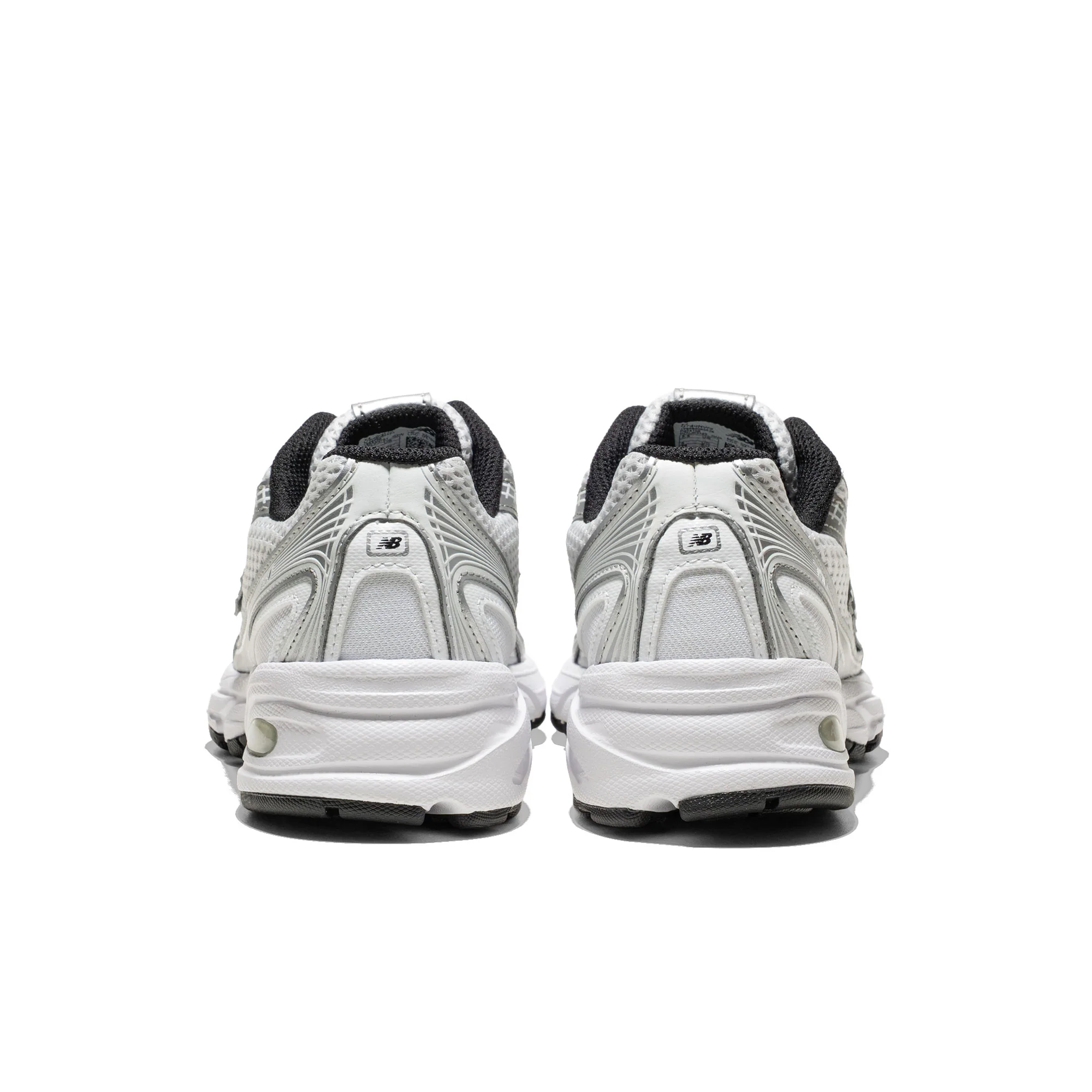 New Balance 740 White/Silver Metallic/Black - Image 4