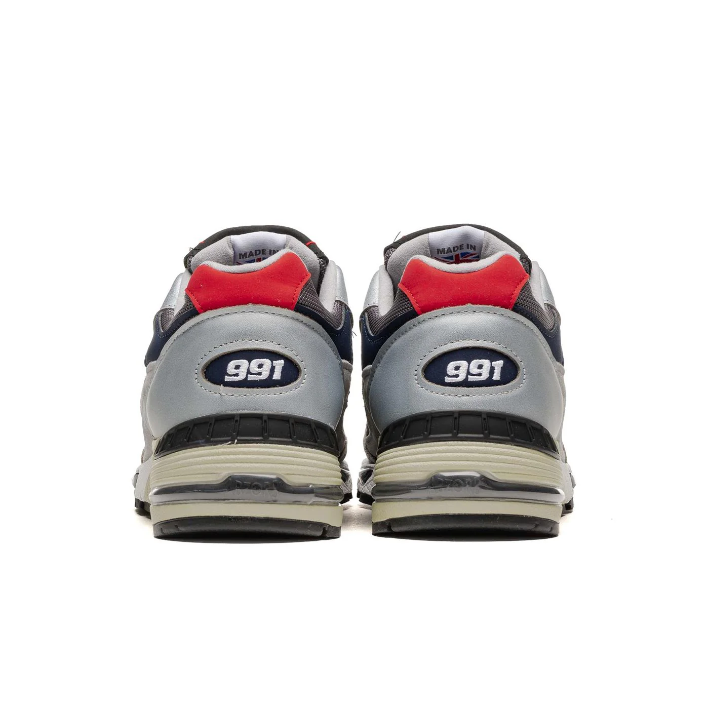 New Balance 991 Silver/Black - Image 4