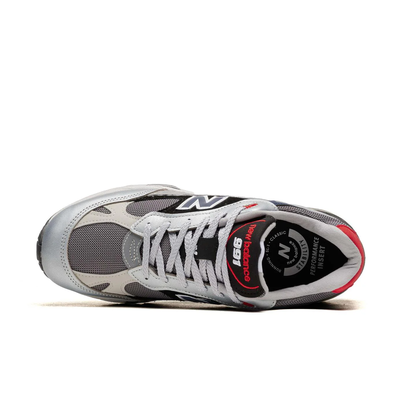 New Balance 991 Silver/Black - Image 5