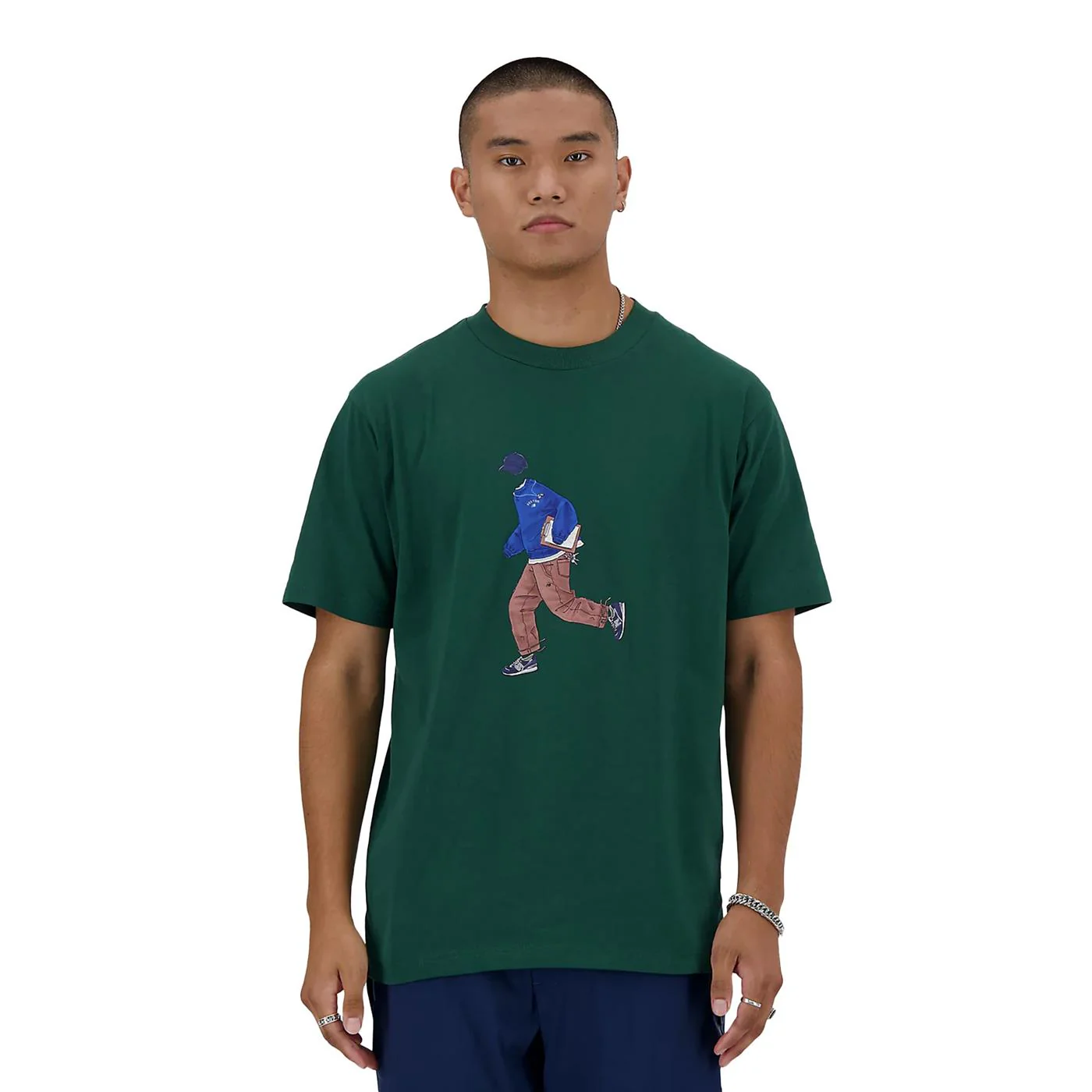 New Balance NB Athletics Sport Style Tee Nightwatch Green