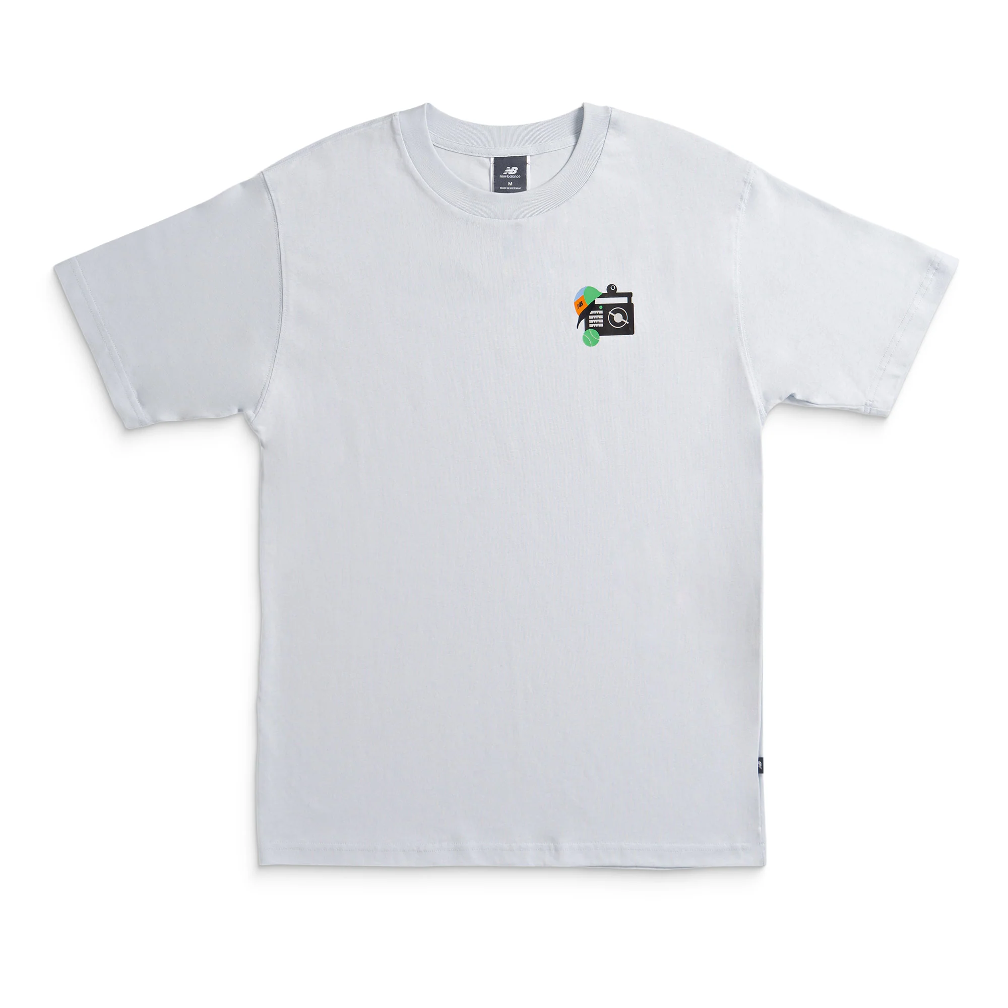 New Balance x Drake Cereal Clock Tee Ice Blue - Image 2