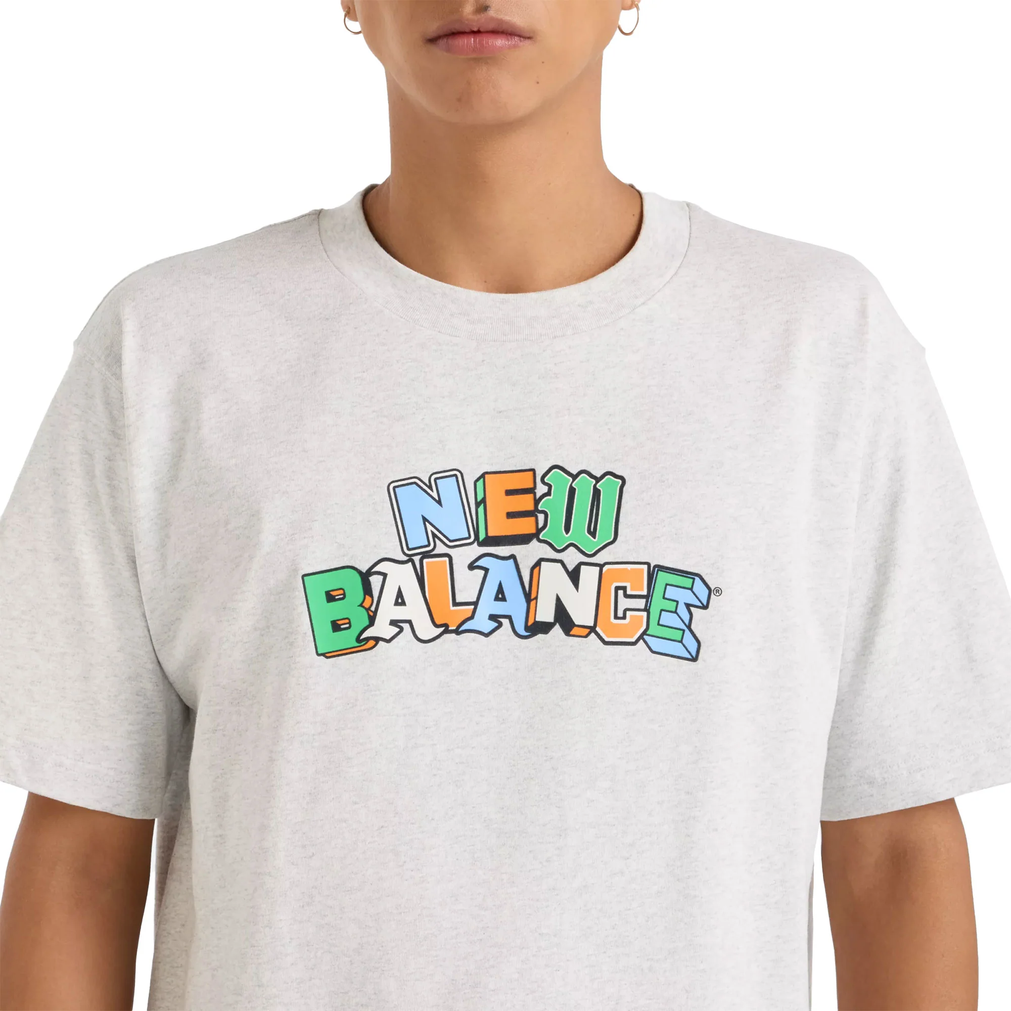 New Balance x Drake Cereal Multicolor Tee Ash Heather - Image 3
