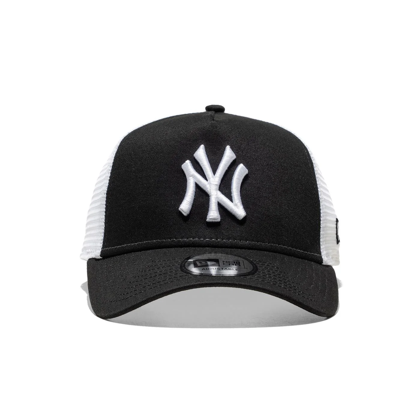 New Era Clean Trucker Ny Yankees Black/White