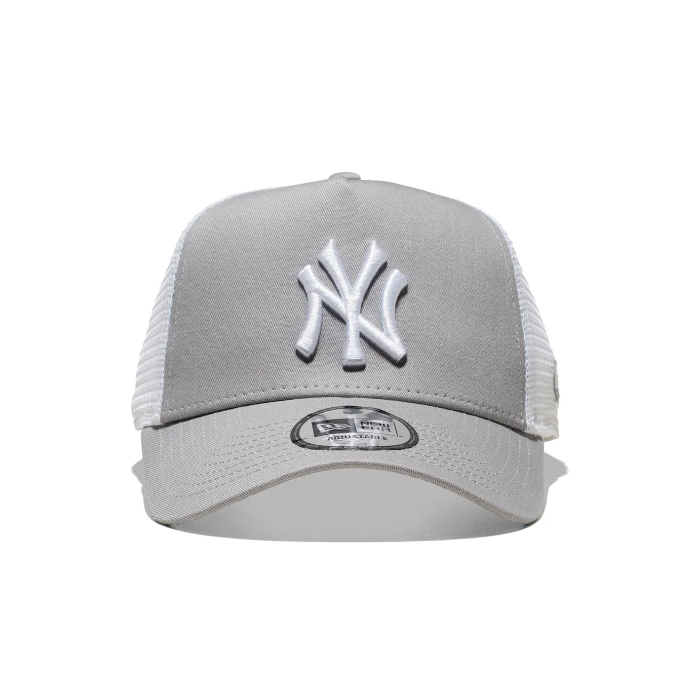 New Era Clean Trucker Ny Yankees Gray/White