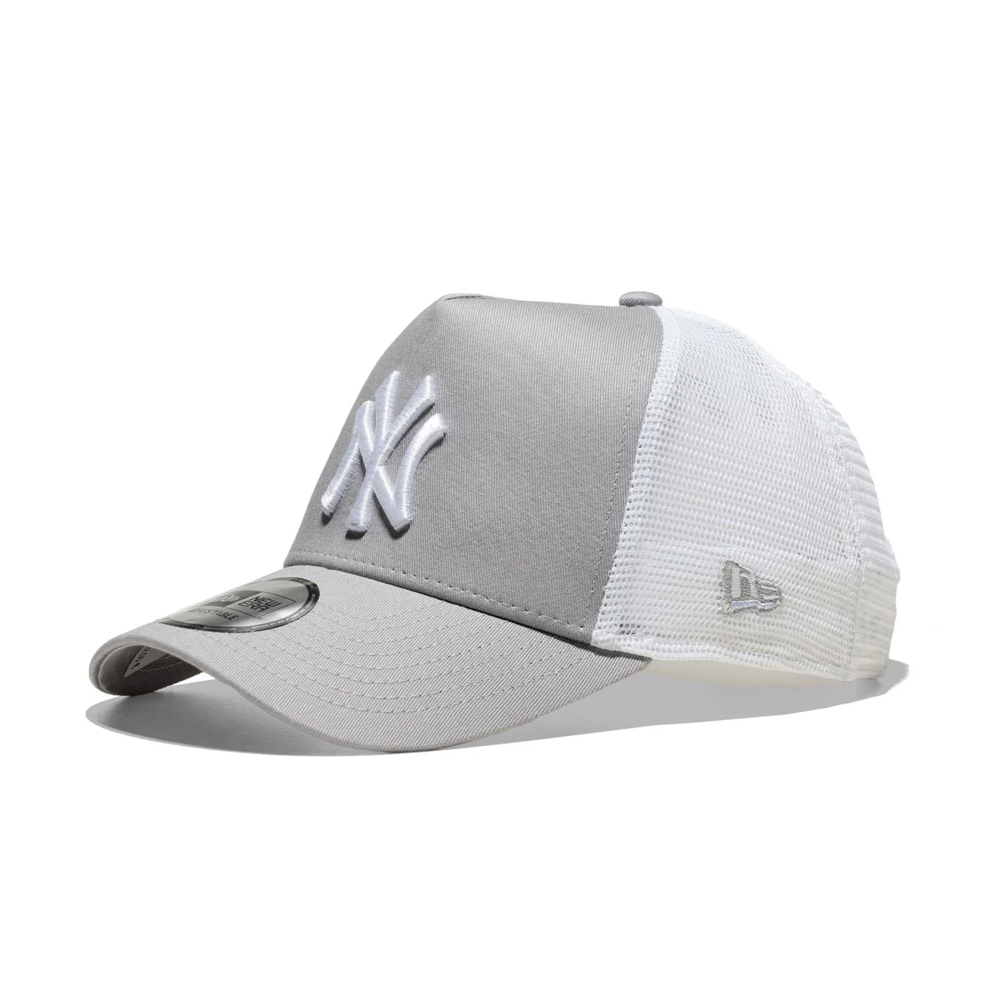 New Era Clean Trucker Ny Yankees Gray/White - Image 2