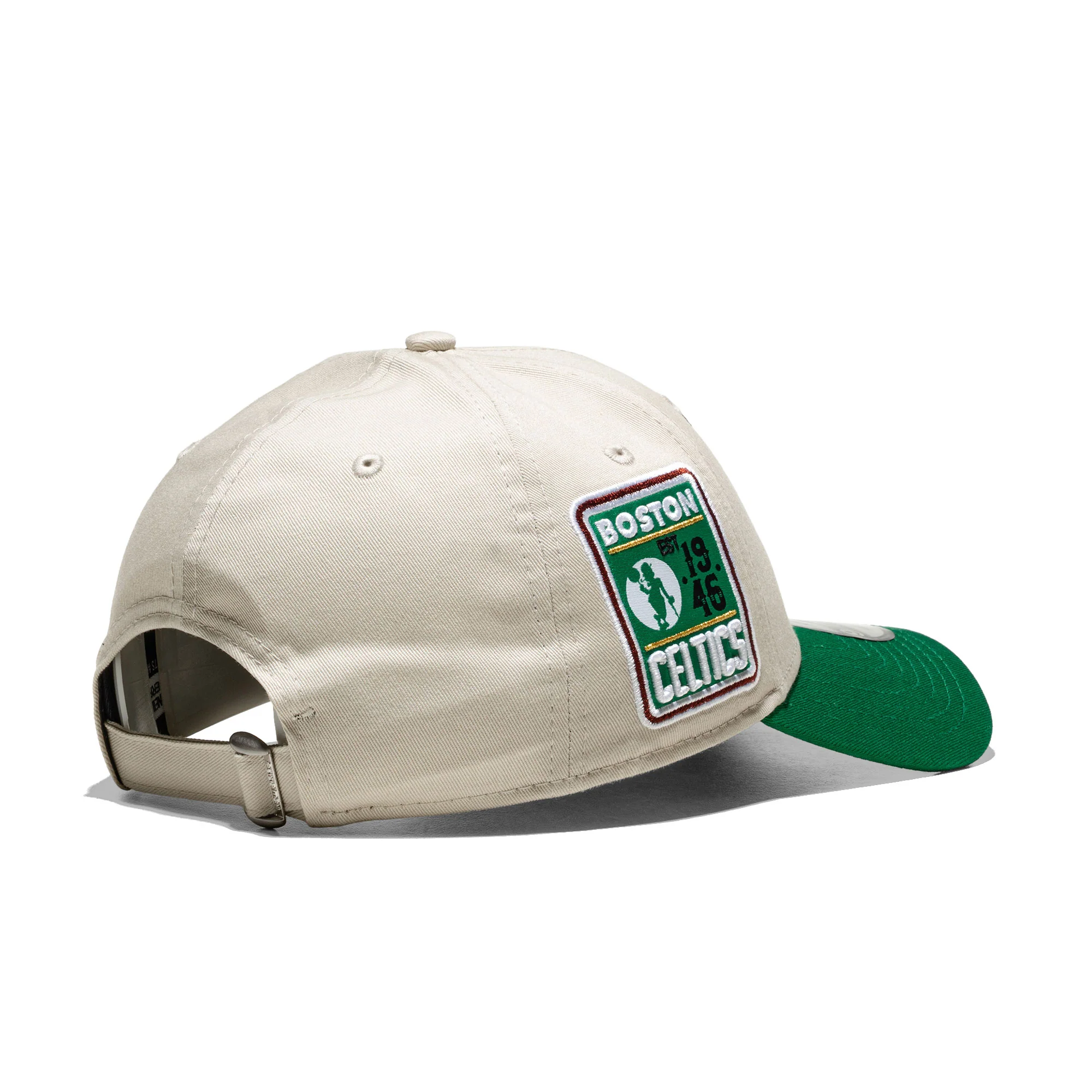 New Era Contrast Patch 9Forty Boston Celtics Stone/Green - Image 3