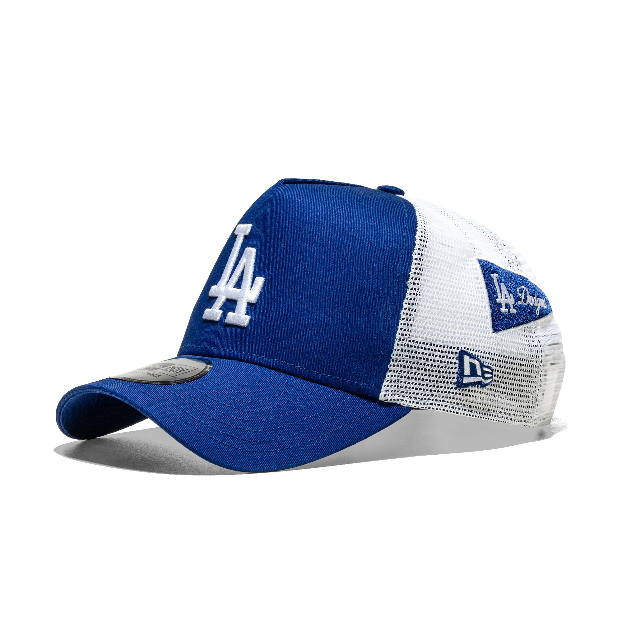 New Era Multi Patch Trucker LA Dodgers Dark Royal - Image 2