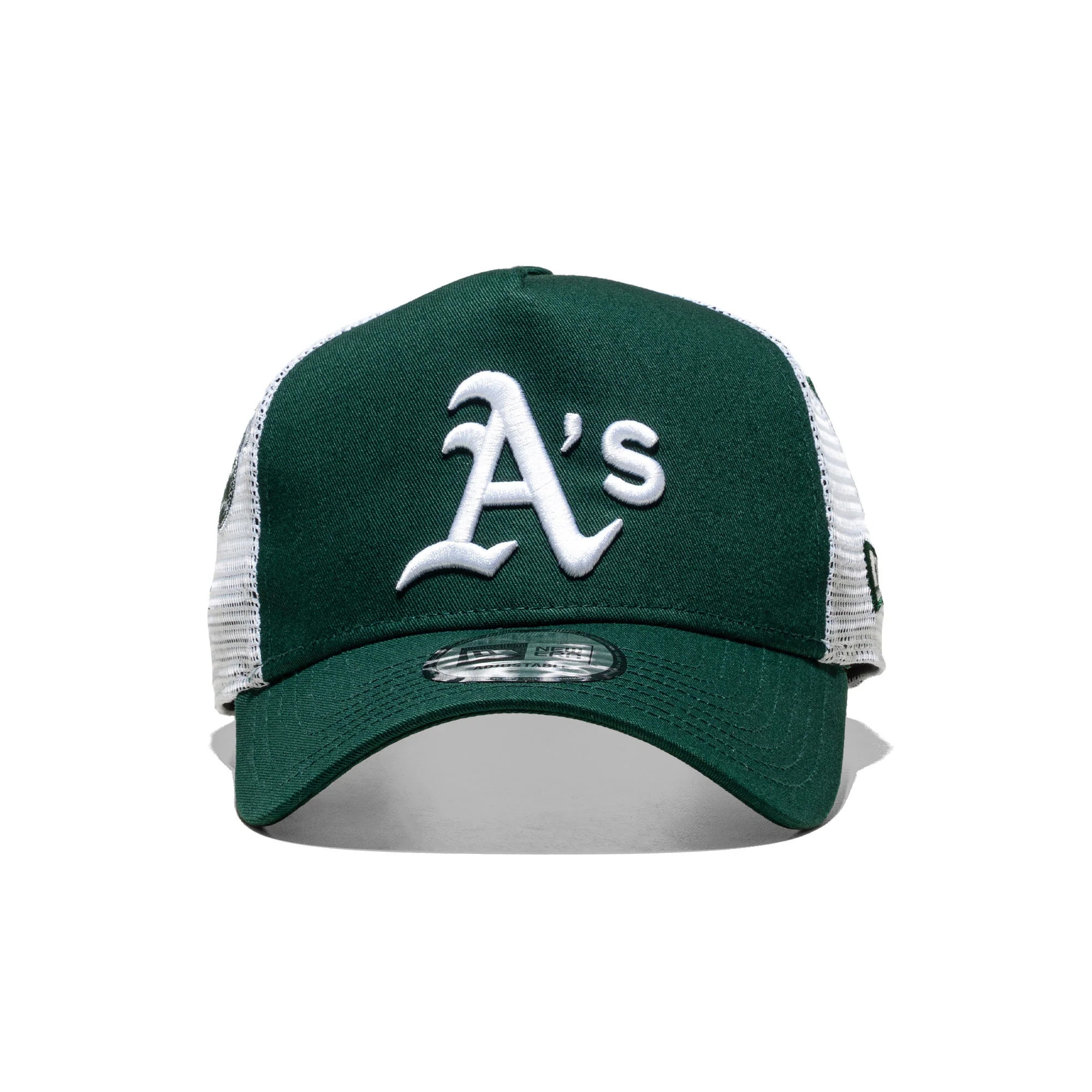 New Era Multi Patch Trucker Oakland Athletics Dark Green