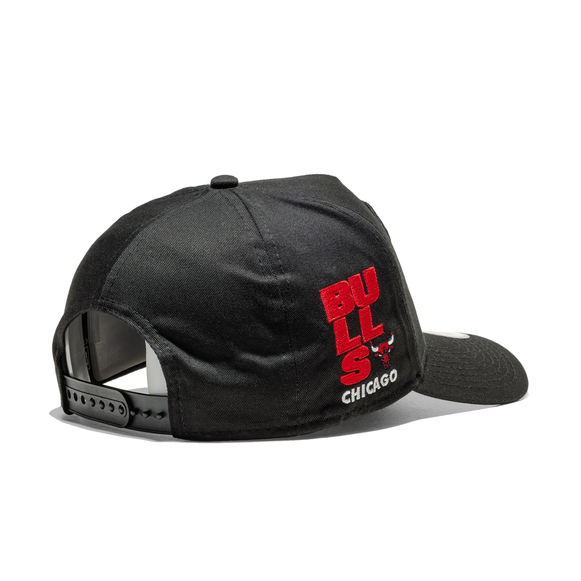 New Era NBA Patch 9Forty A-Frame Chicago Bulls Black - Image 3