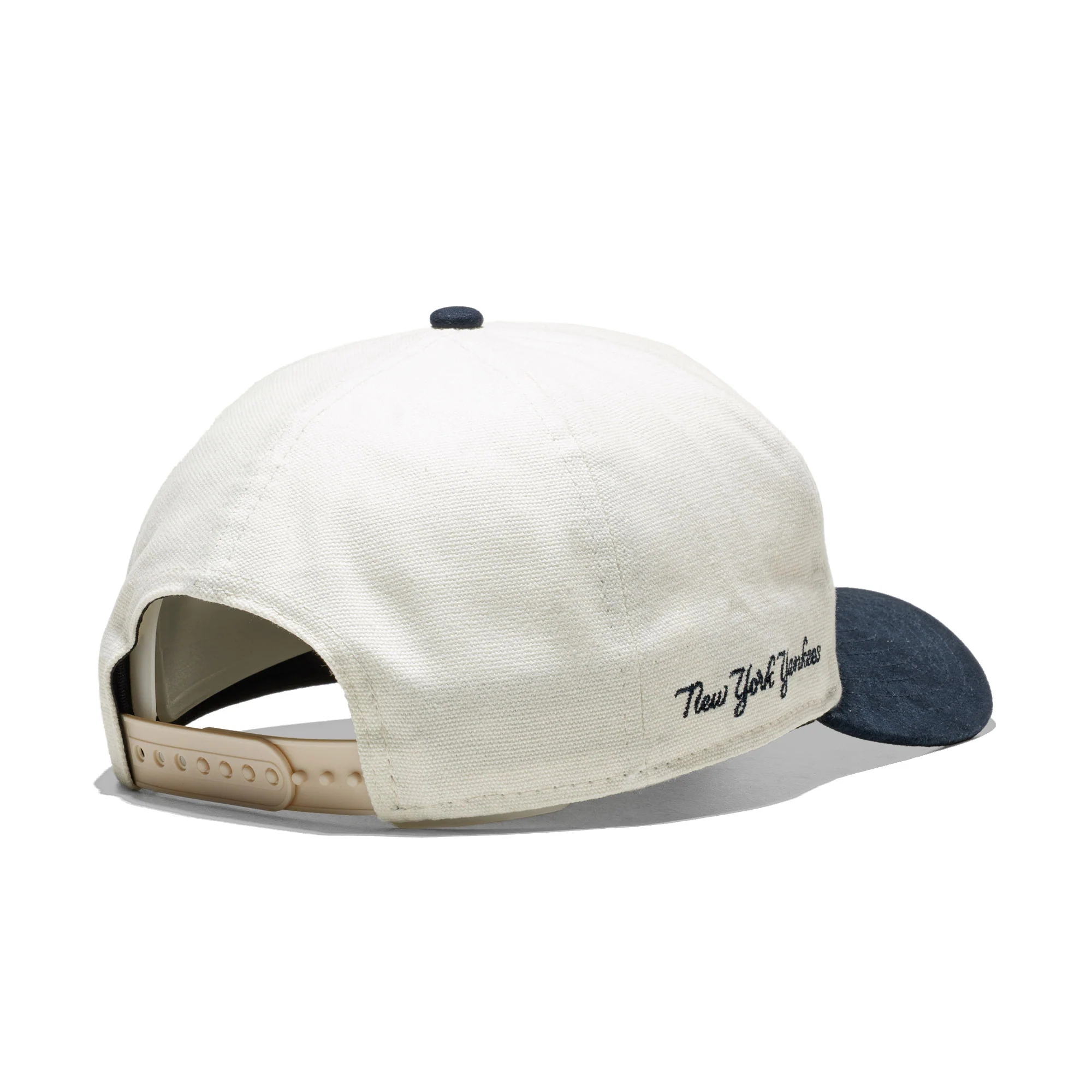 New Era Script PC Golfer NY Yankees Ivory/Navy - Image 3