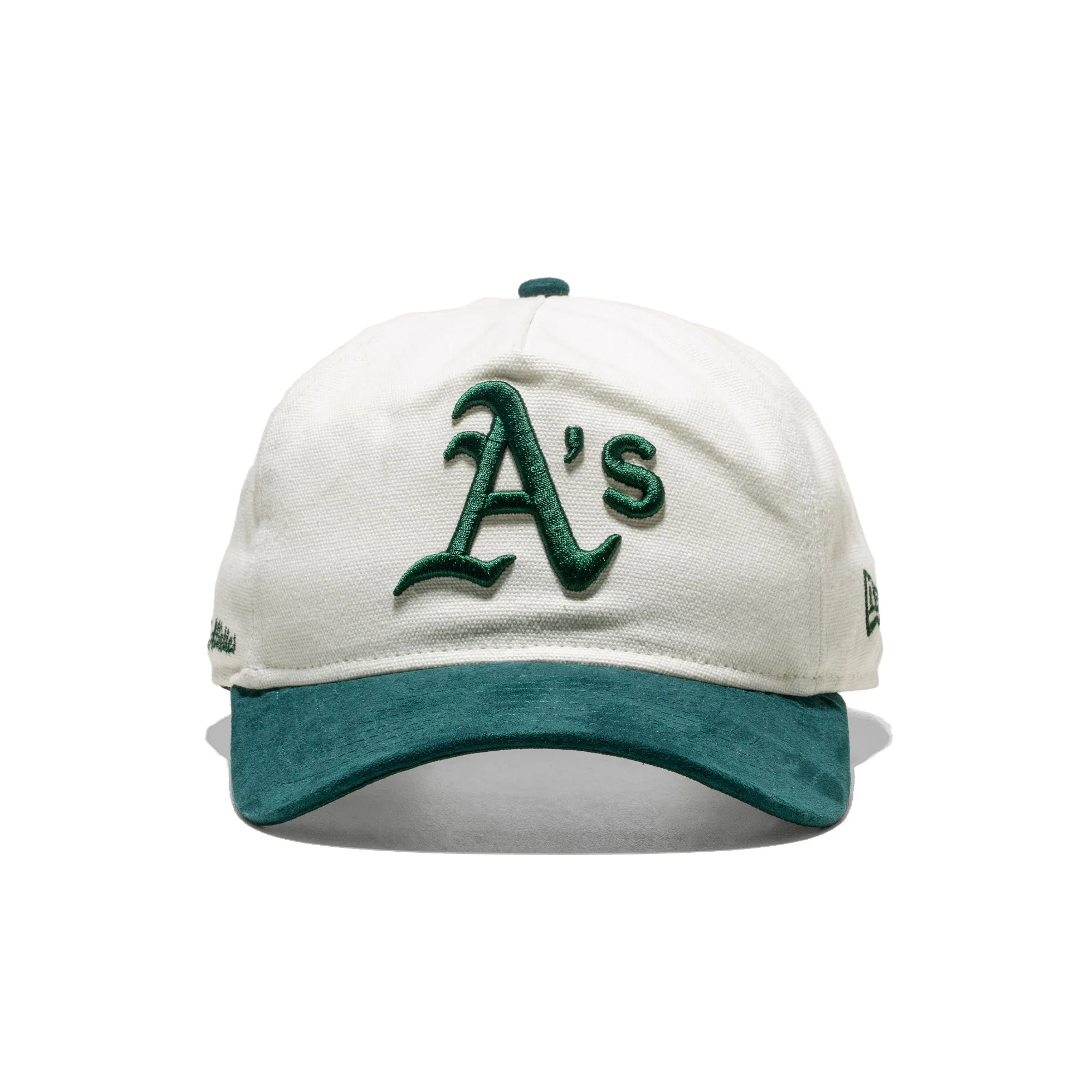 New Era Script PC Golfer Oakland Athletics Ivory/Dark Green
