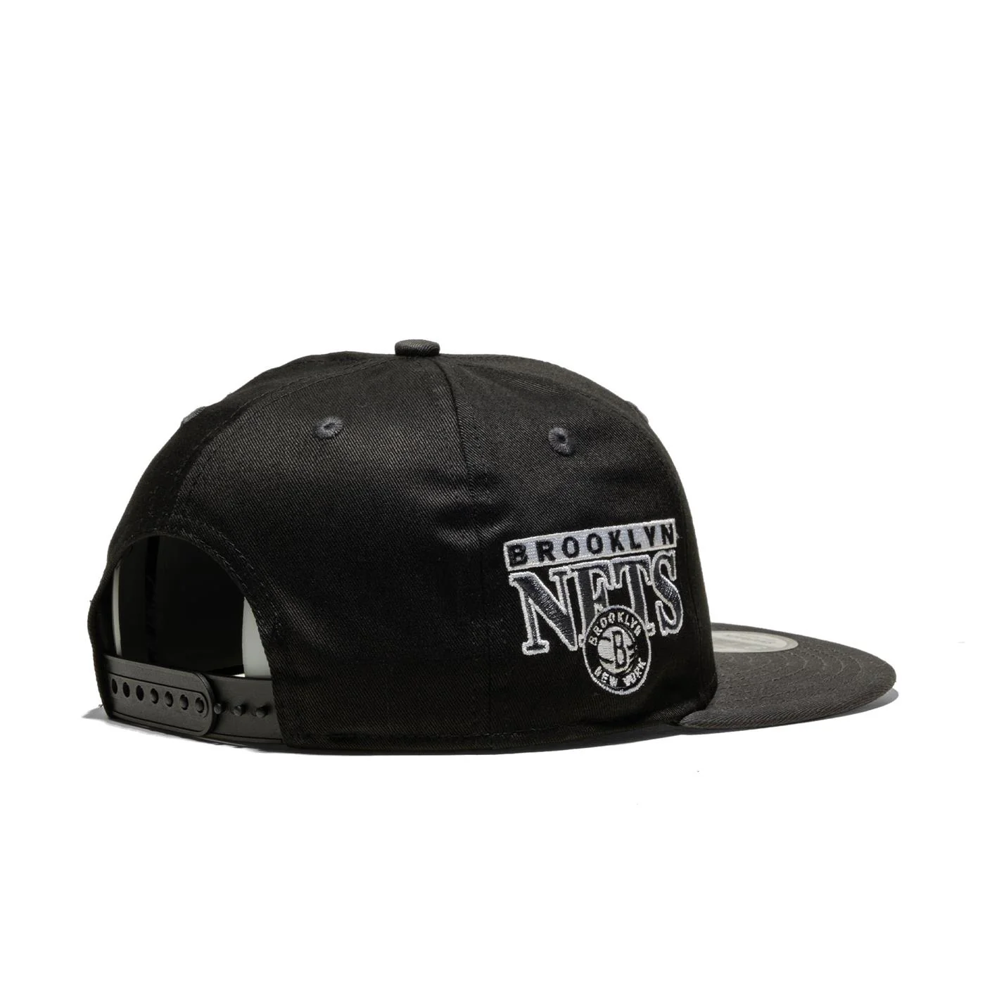 New Era Team Colour NBA 9Fifty Brooklyn Nets Black/Gray - Image 3