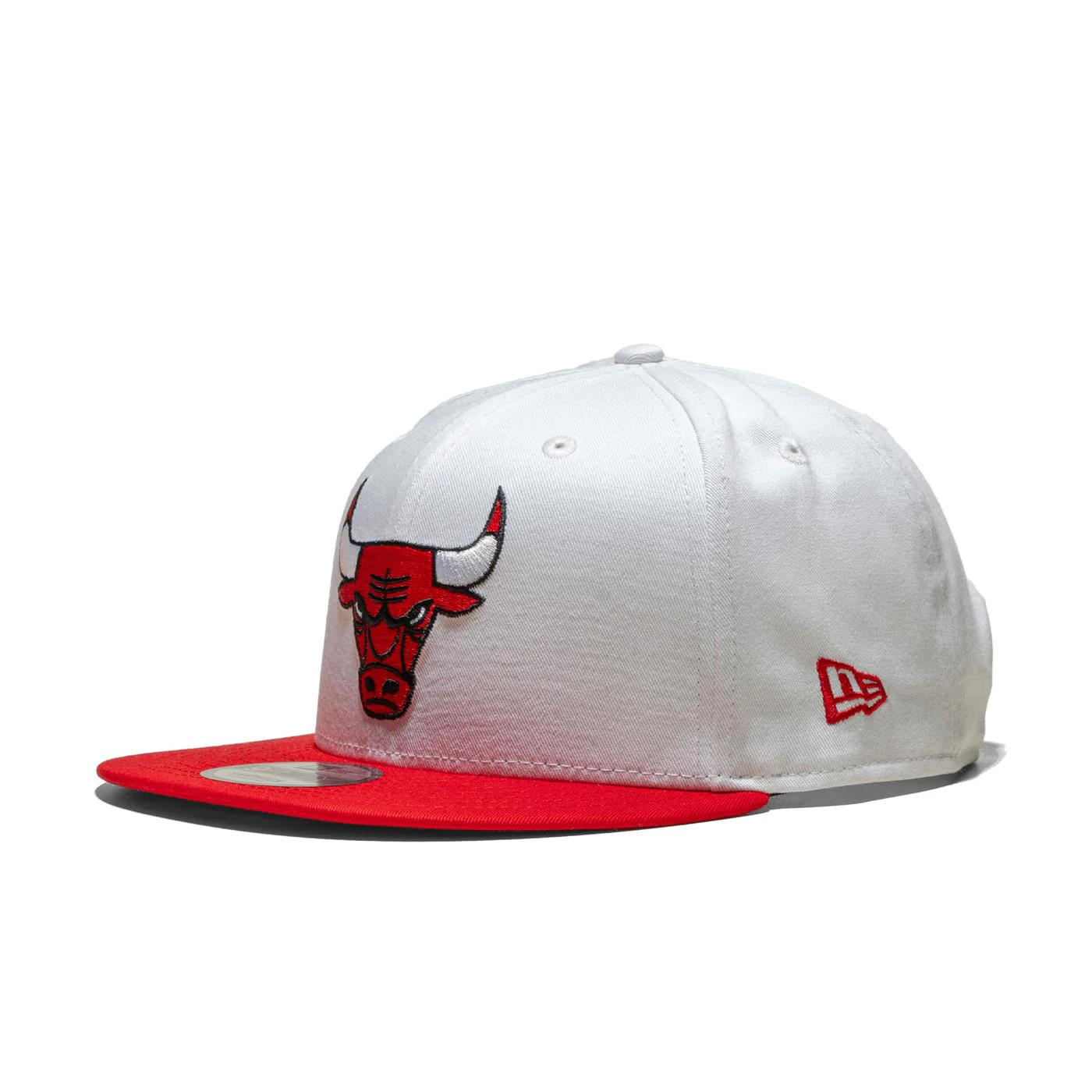 New Era White Crown Patch 9Fifty Chicago Bulls Red/White - Image 2