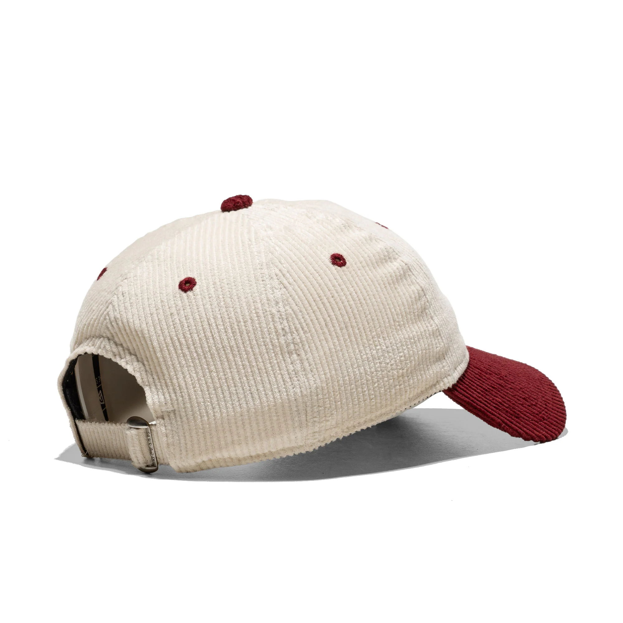 New Era Wmns Block Cord 9Twenty NY Yankees Cream/Burgundy - Image 3