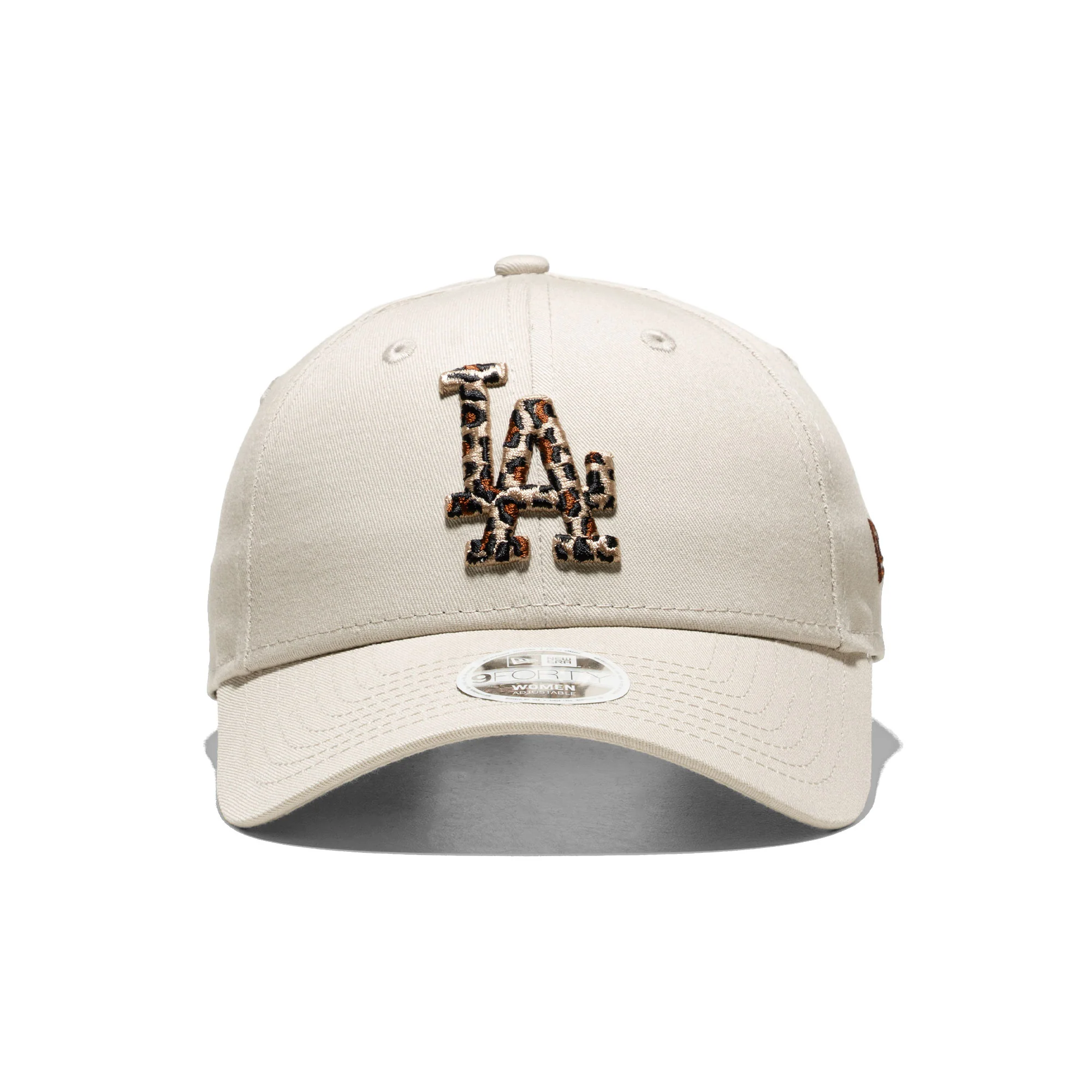 New Era Wmns Leopard Infill 9Forty LA Dodgers Stone
