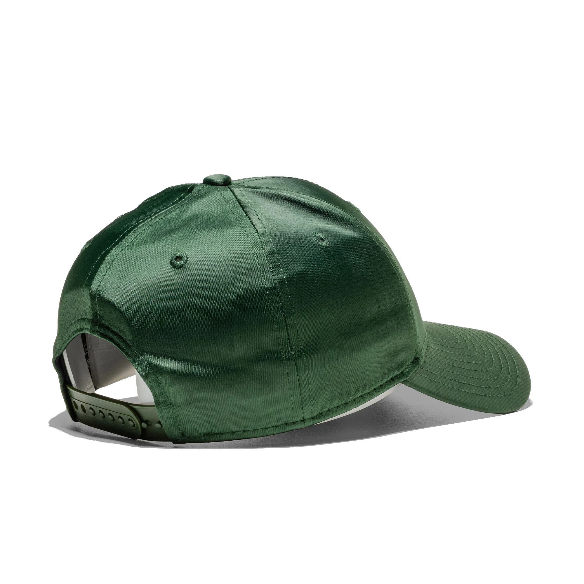 New Era Wmns Satin 9Forty Oakland Athletics Dark Green - Image 3