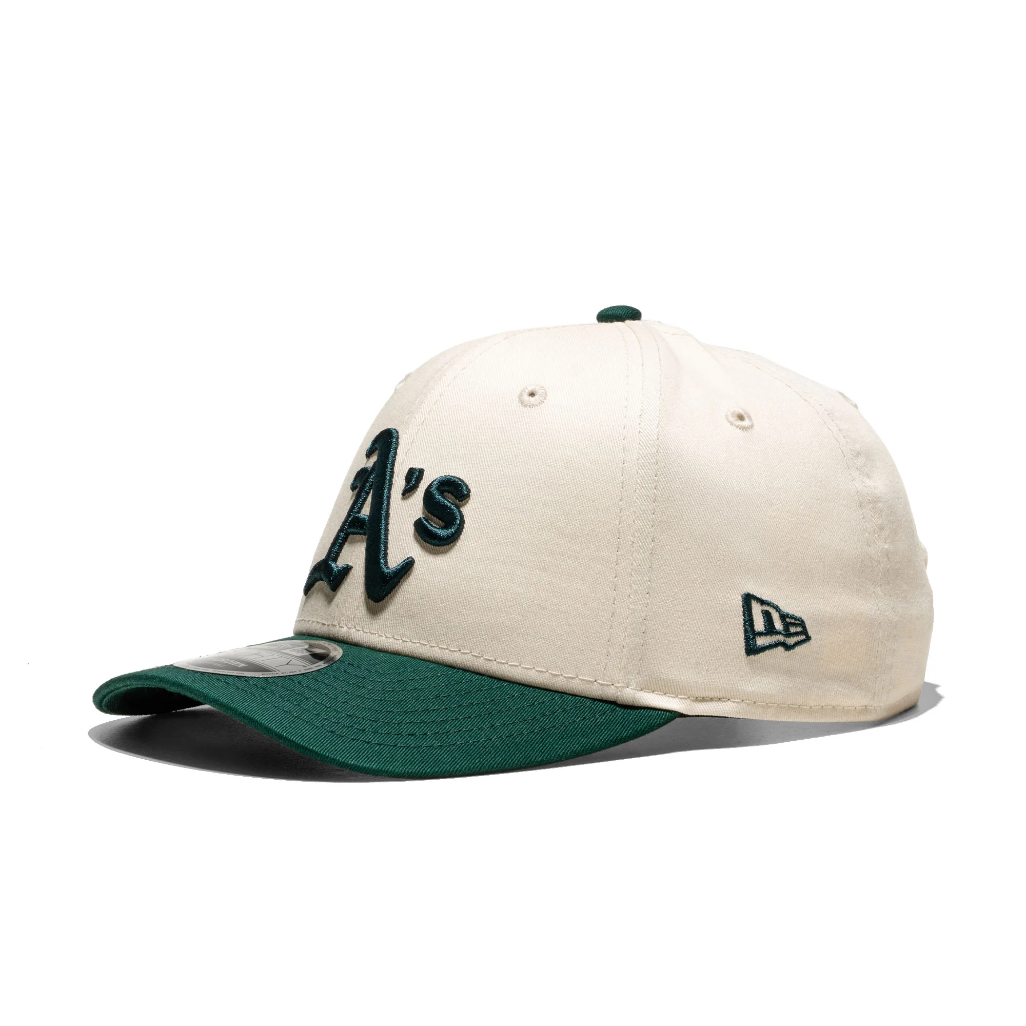 New Era WS Patch 9Forty MC Oakland Athletics Beige/Green - Image 2