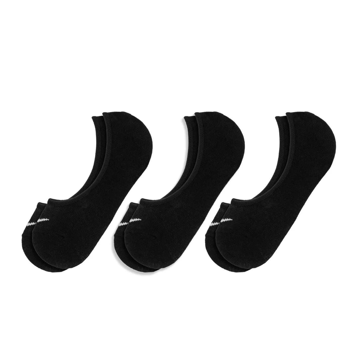 Nike 3ppk Women´s Lightweight Footi Black/White