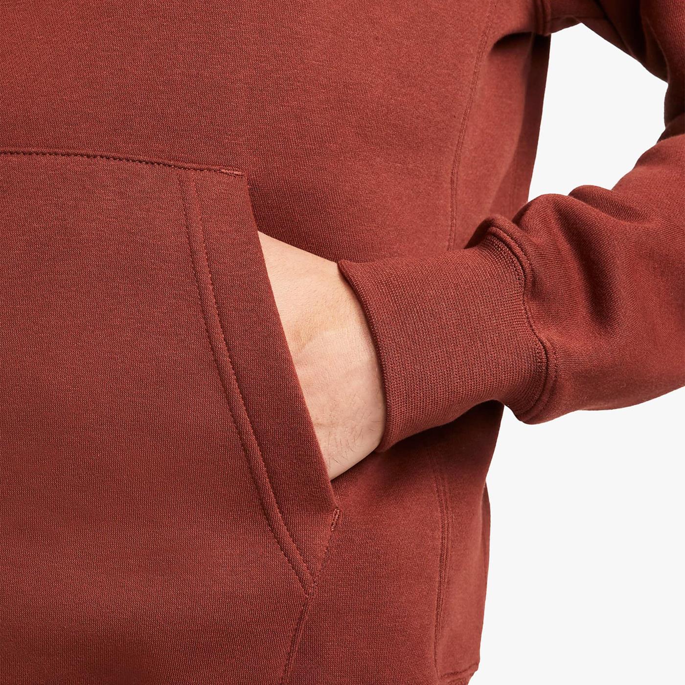 Nike Club Hoodie PO BB Oxen Brown/Oxen Brown-White - Image 3