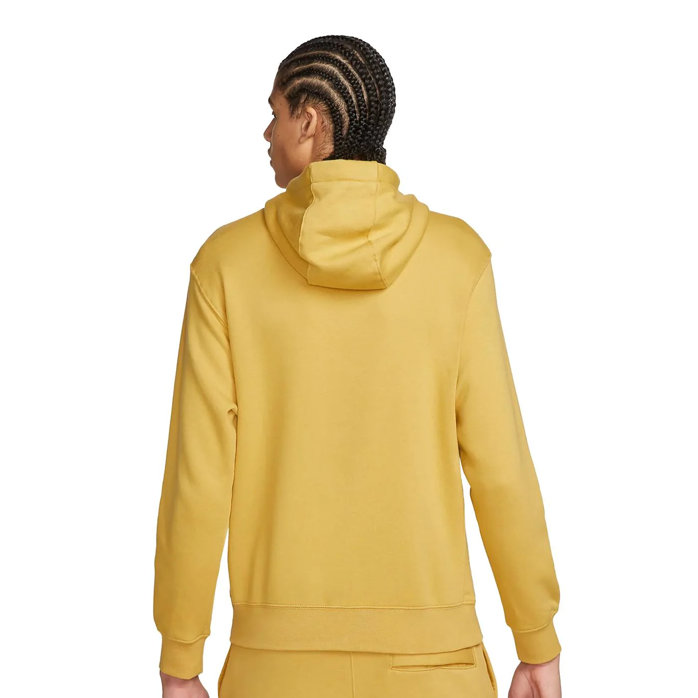 Nike Club Hoodie PO BB Wheat Gold/Wheat Gold-White - Image 2