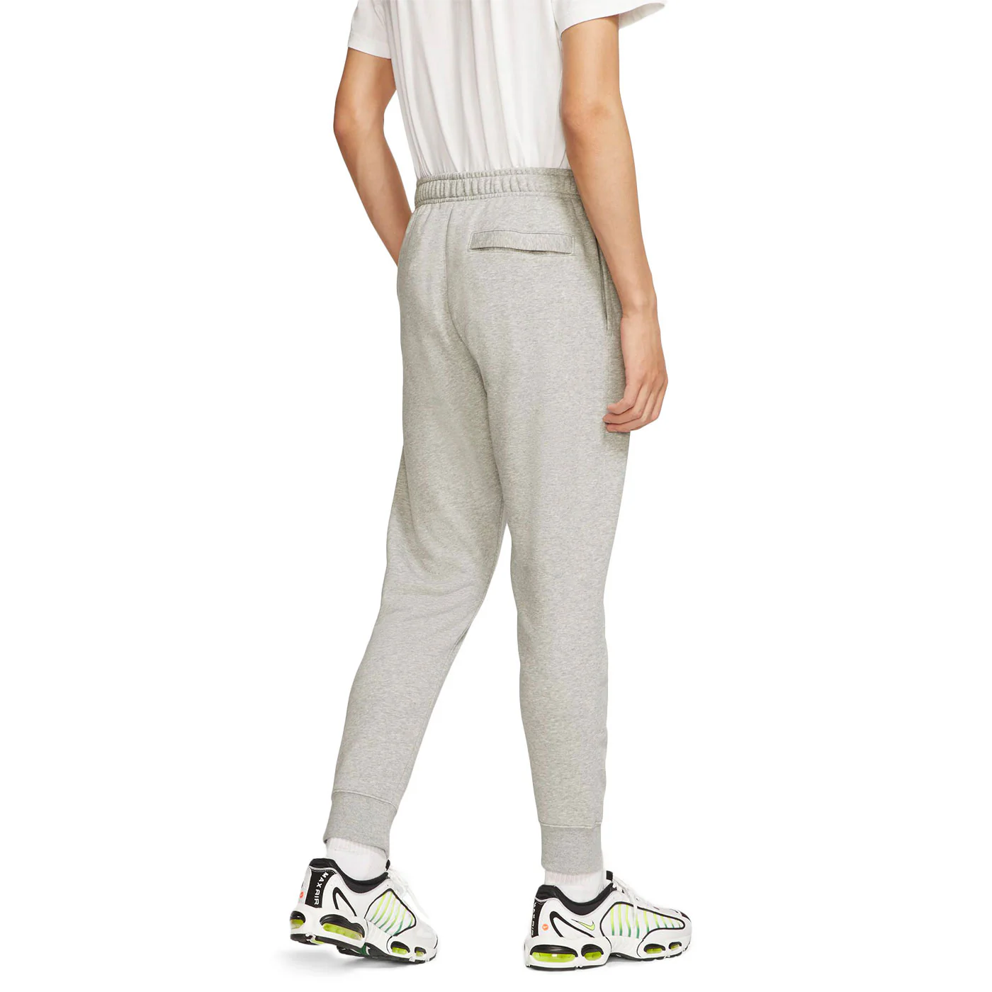 Nike Club Jggr Ft Dark Grey Heather/White - Image 3