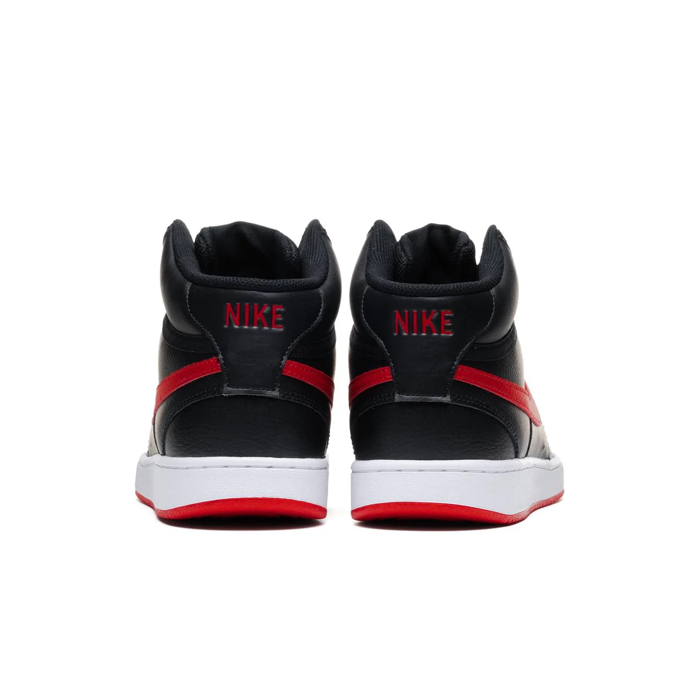 Nike Court Vision Mid Black/White-University Red - Image 4