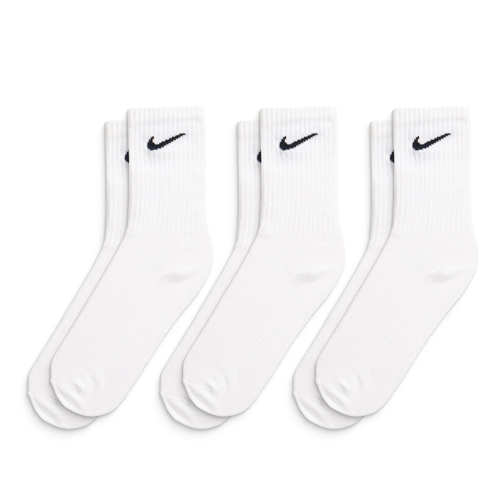 Nike Everyday Lightweight Crew Socks White/Black
