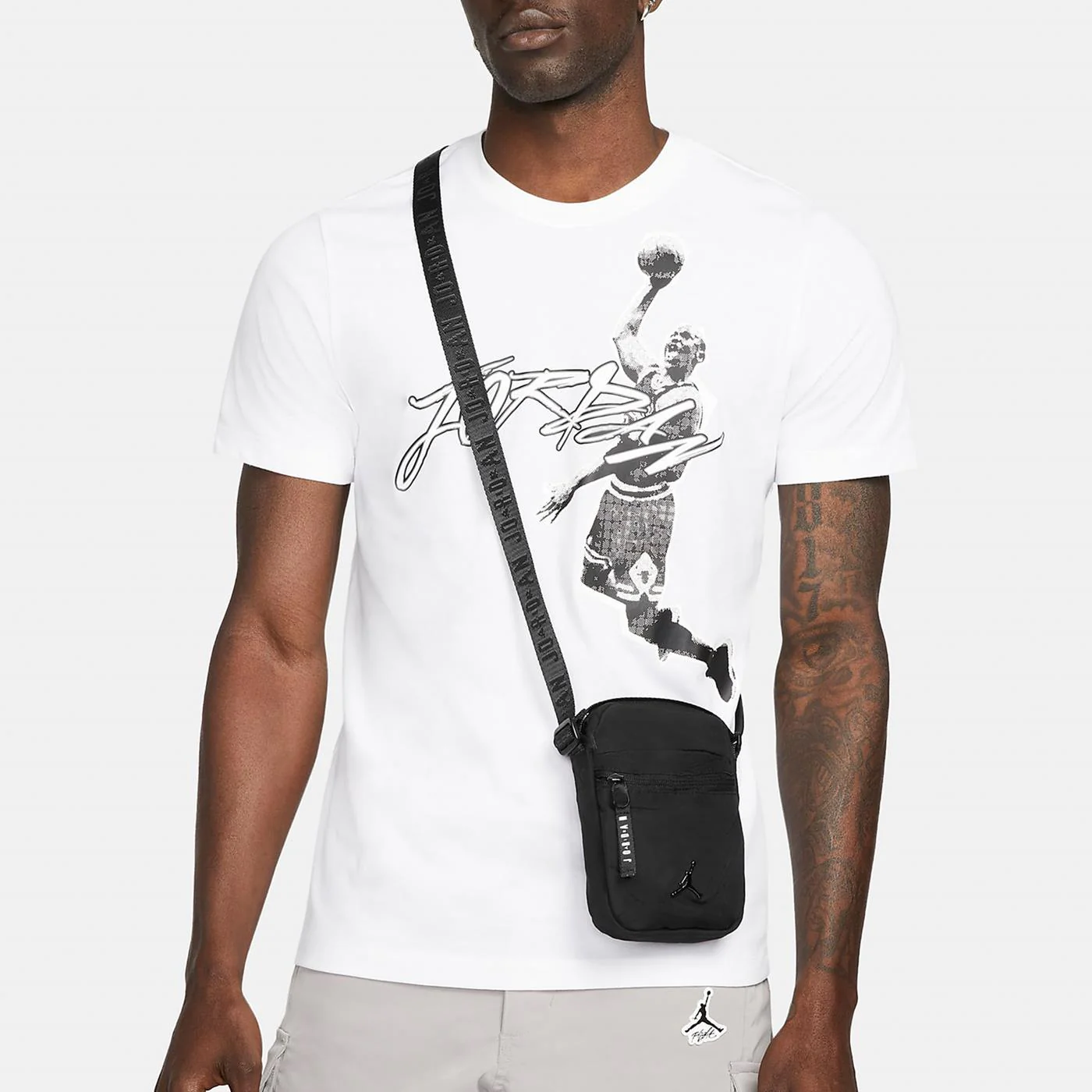 Nike Jordan Airborne Festival Bag Black - Image 6