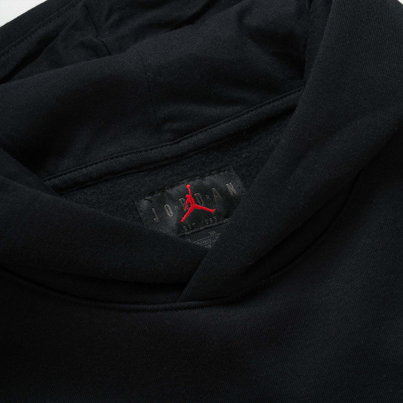 Nike Jordan Boys Essentials PO Hoodie Black/White - Image 3