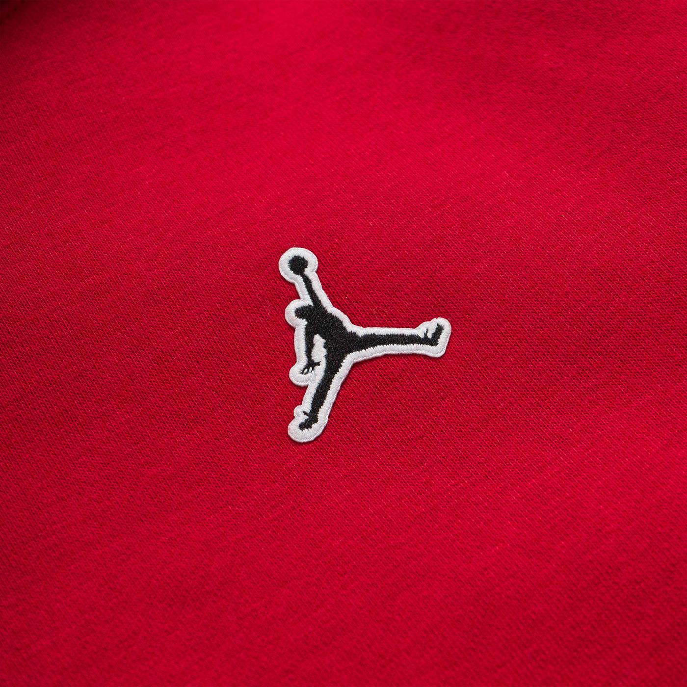 Nike Jordan Boys Essentials PO Hoodie Gym Red/Black-White - Image 2