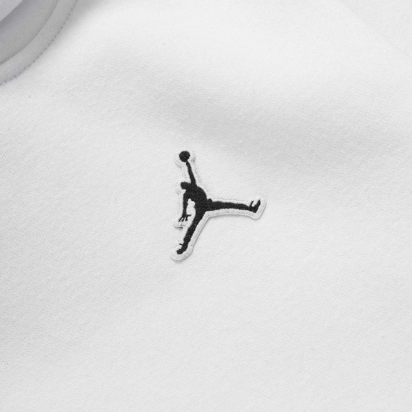 Nike Jordan Boys Essentials PO Hoodie White/Black - Image 2