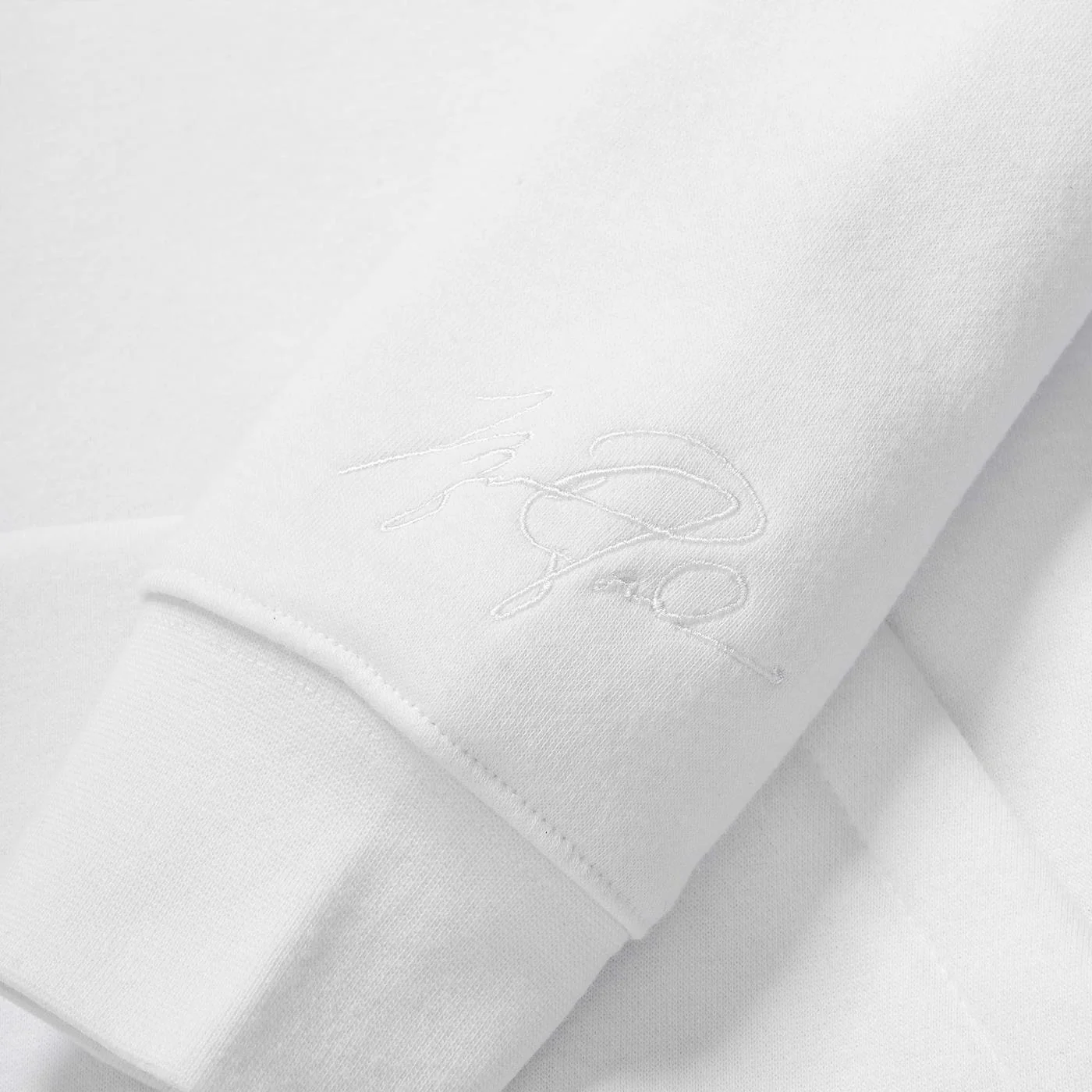 Nike Jordan Boys Essentials PO Hoodie White/Black - Image 3